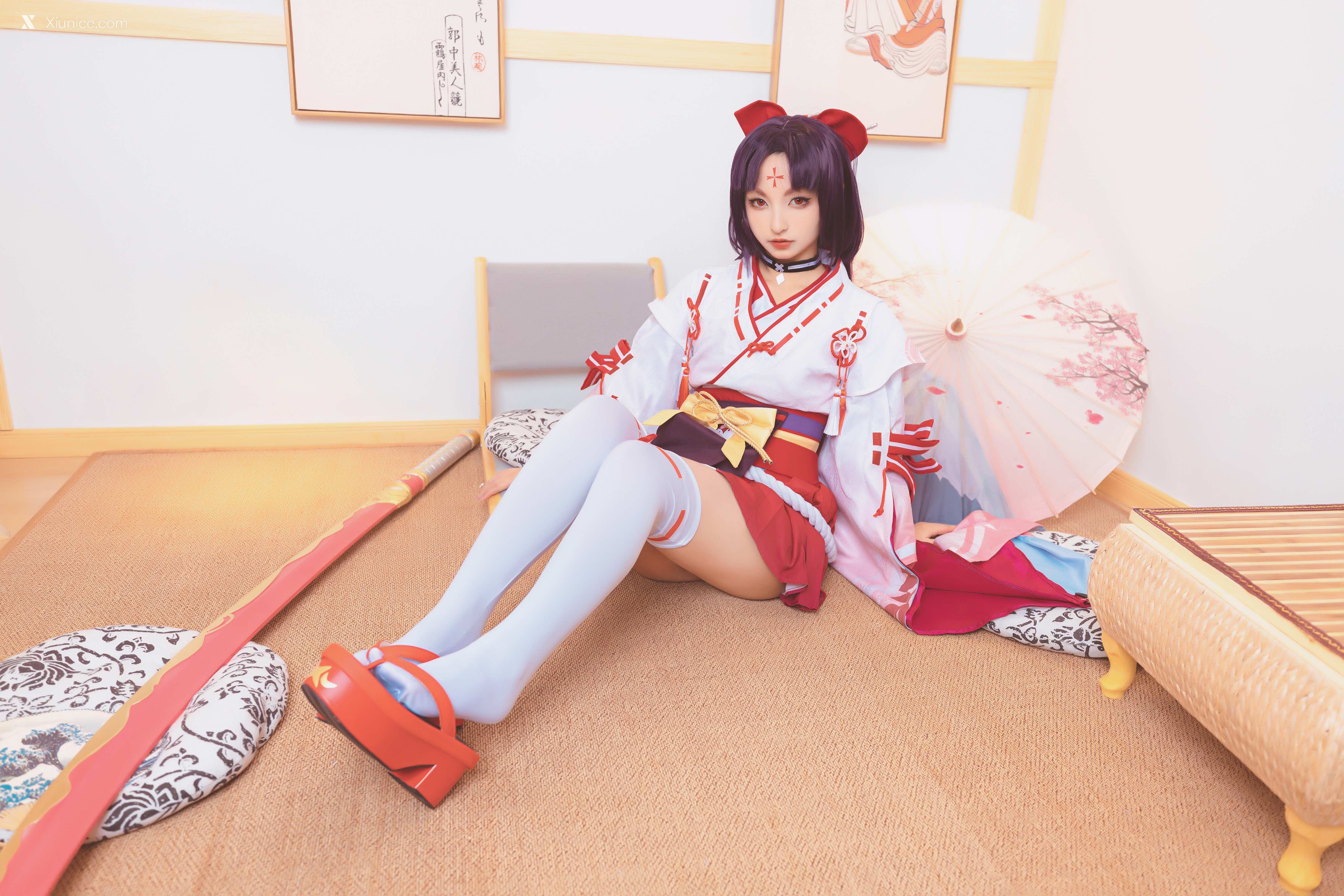 Coser@神楽坂真冬 Vol.063 绝对企画-陈&妖刀姬cos《刀ノ語》 第9张