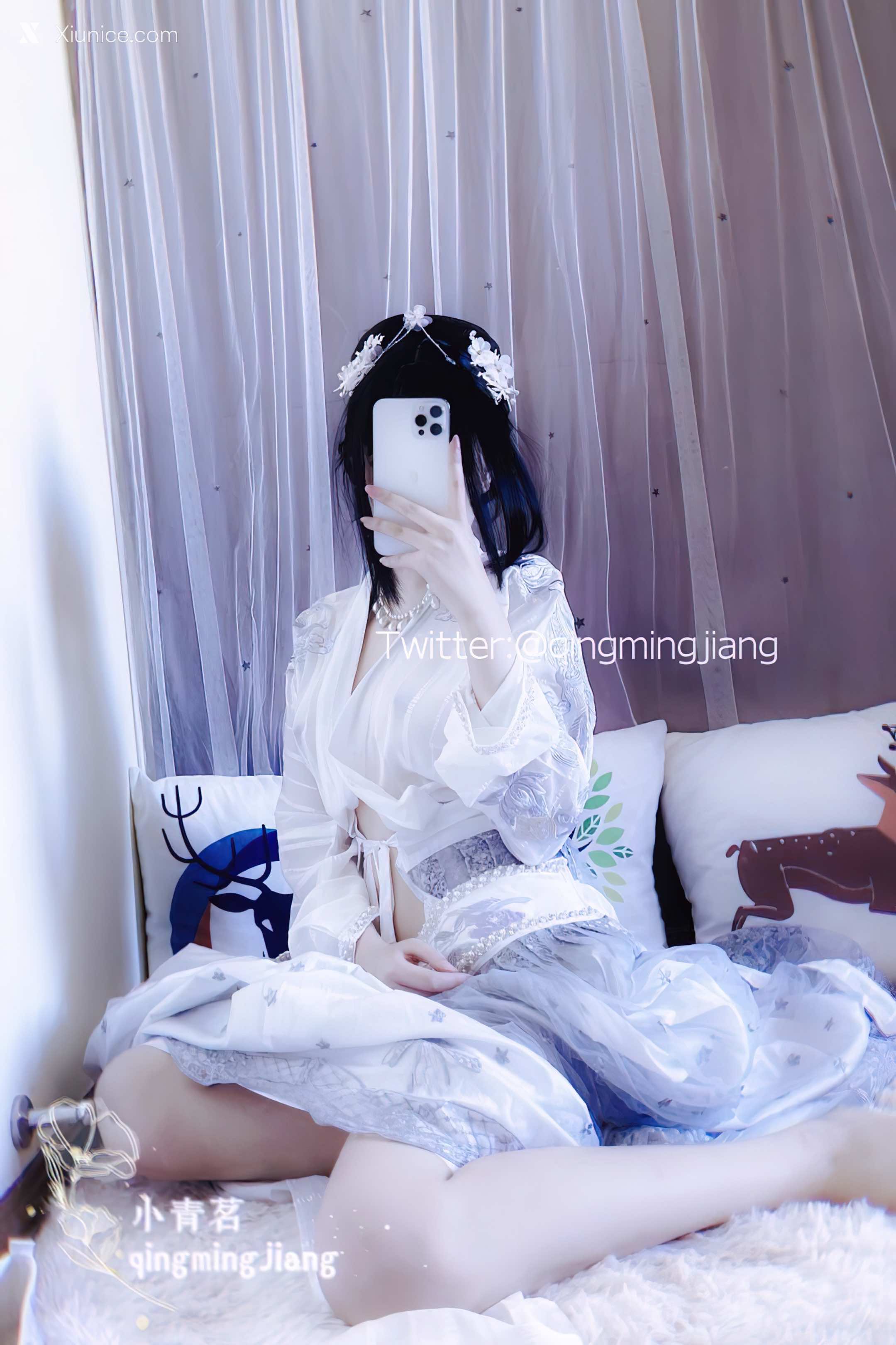 Coser@小青茗 唯美唐装古风下的美妙胴体 第23张