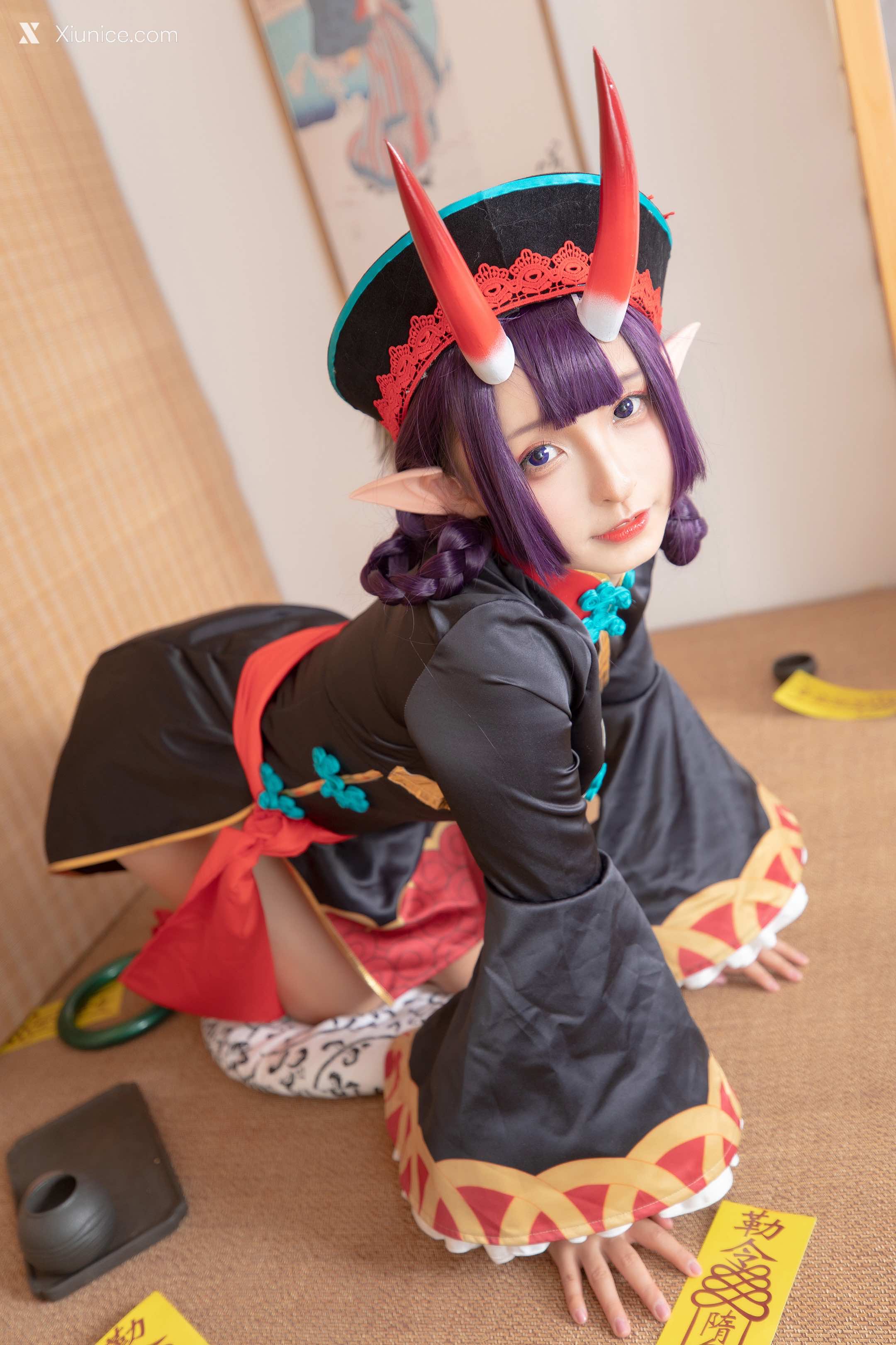 Coser@神楽坂真冬 Vol.061 绝对企画-酒吞cos《果実の酒気》 第54张