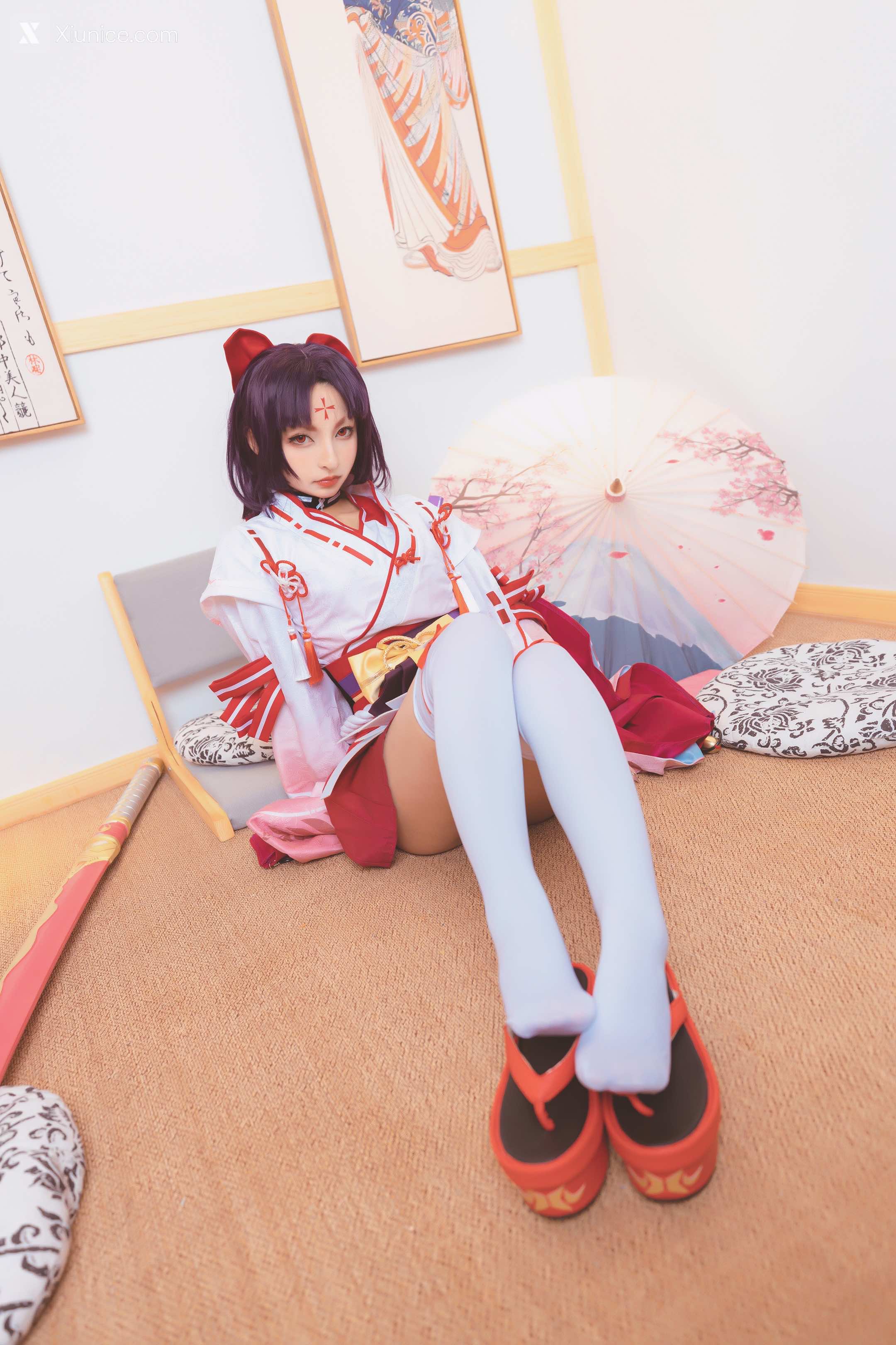 Coser@神楽坂真冬 Vol.063 绝对企画-陈&妖刀姬cos《刀ノ語》 第25张