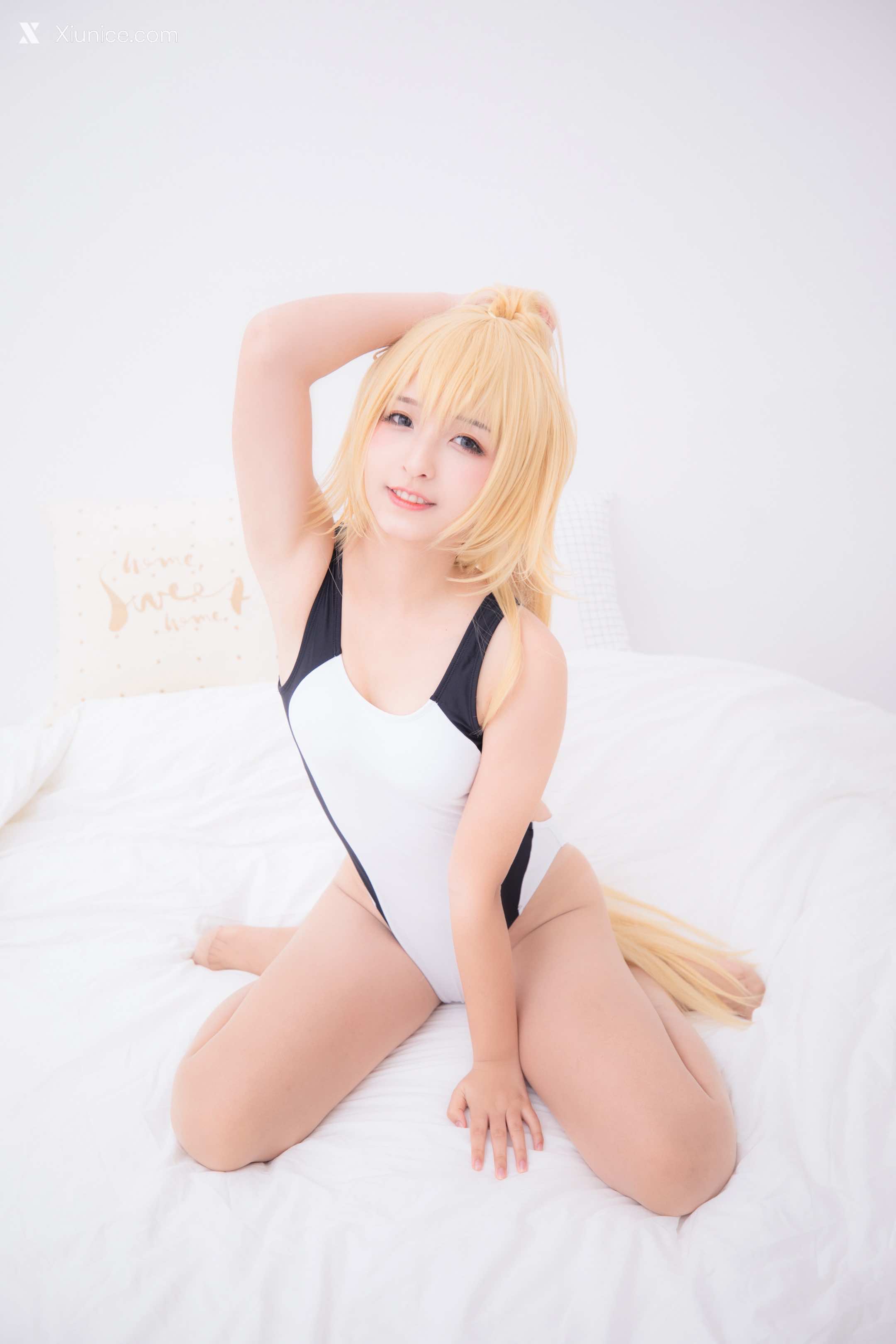 Coser@神楽坂真冬 Vol.036 电子相册-白贞德《Swimingthedrea》 第48张