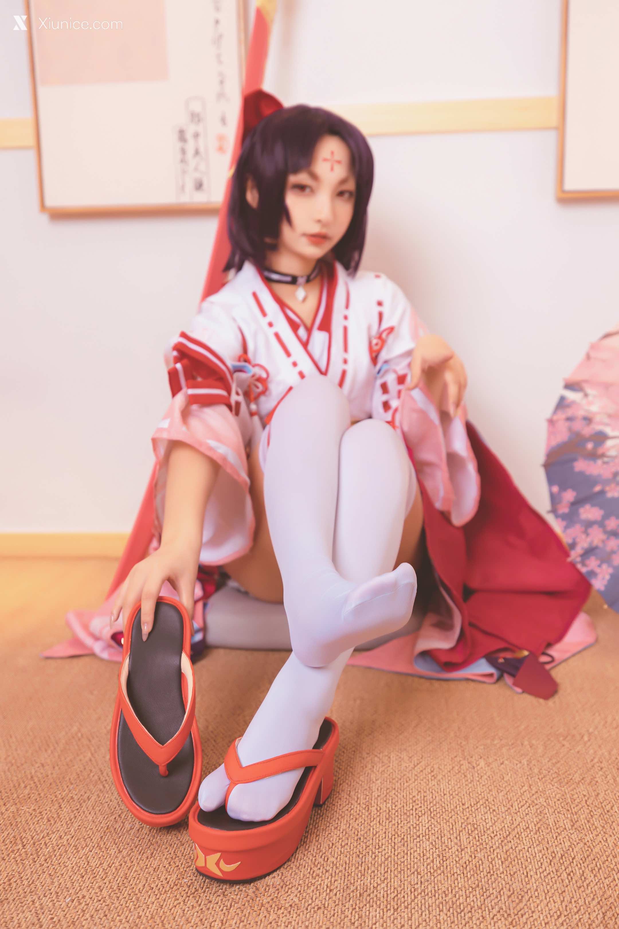 Coser@神楽坂真冬 Vol.063 绝对企画-陈&妖刀姬cos《刀ノ語》 第32张