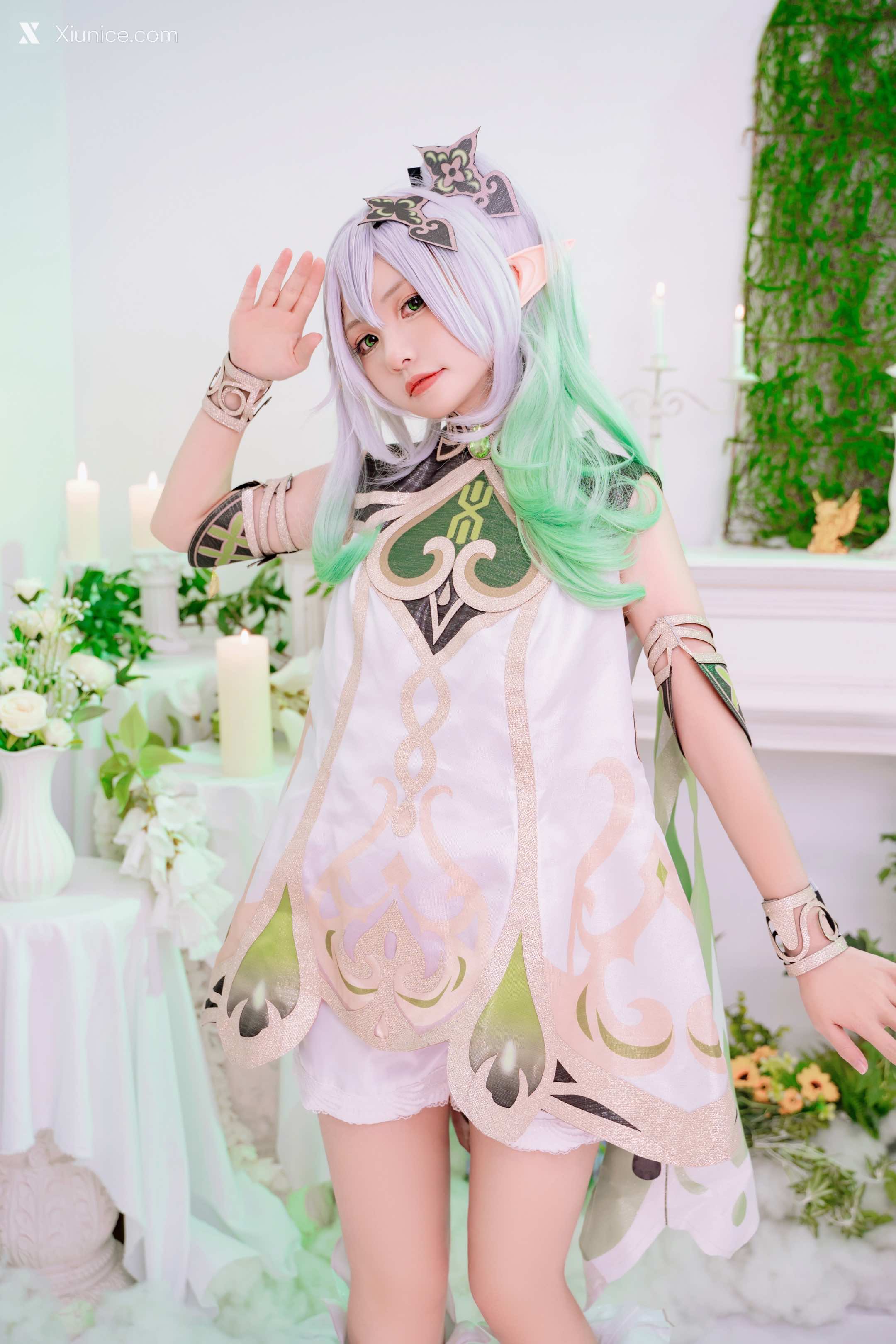 Coser@爆机少女喵小吉 (Nekokoyoshi) Genshin Impact Nahida 第16张