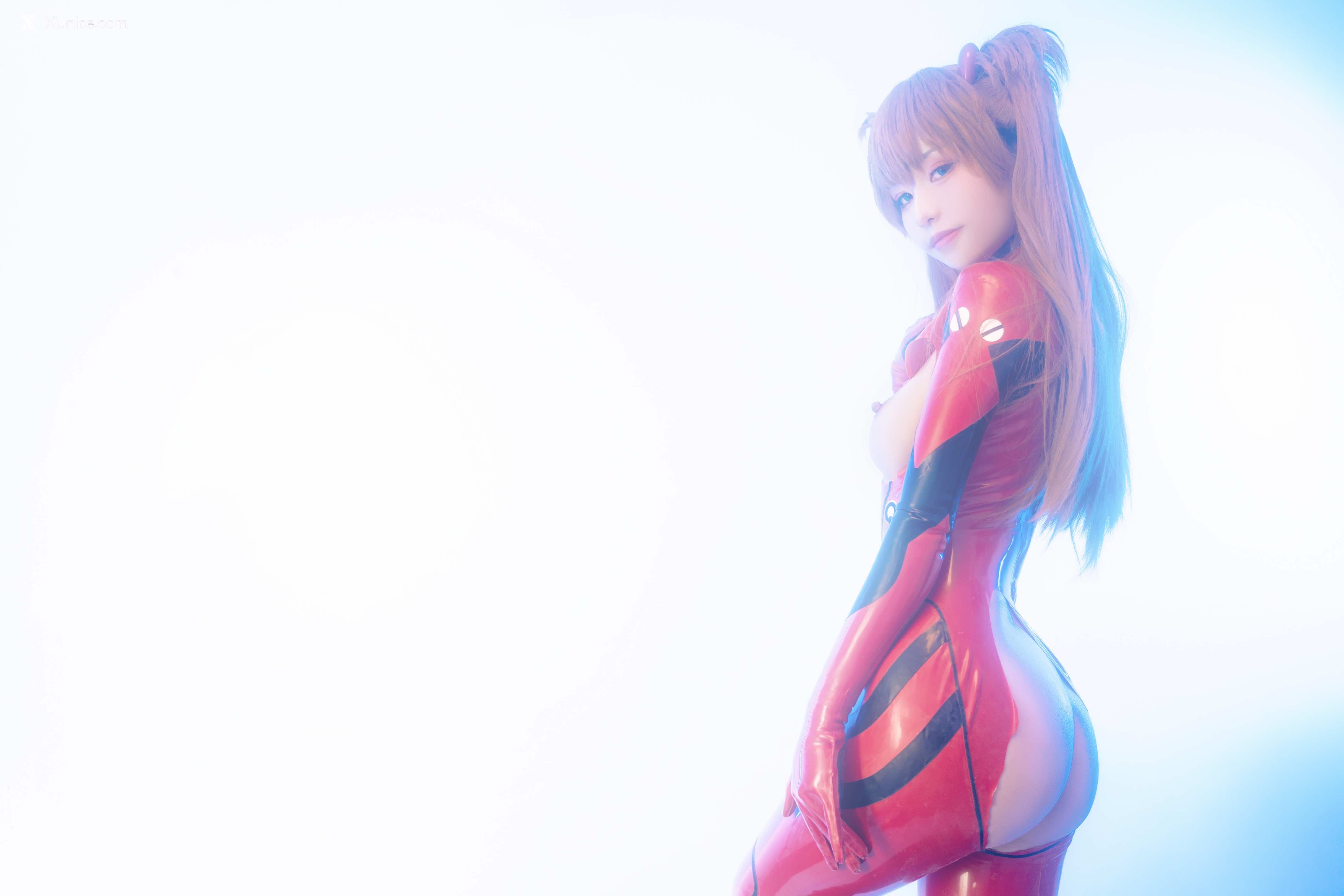 Coser@爆机少女喵小吉 (Nekokoyoshi) 明日香 人类补奸计划 第48张