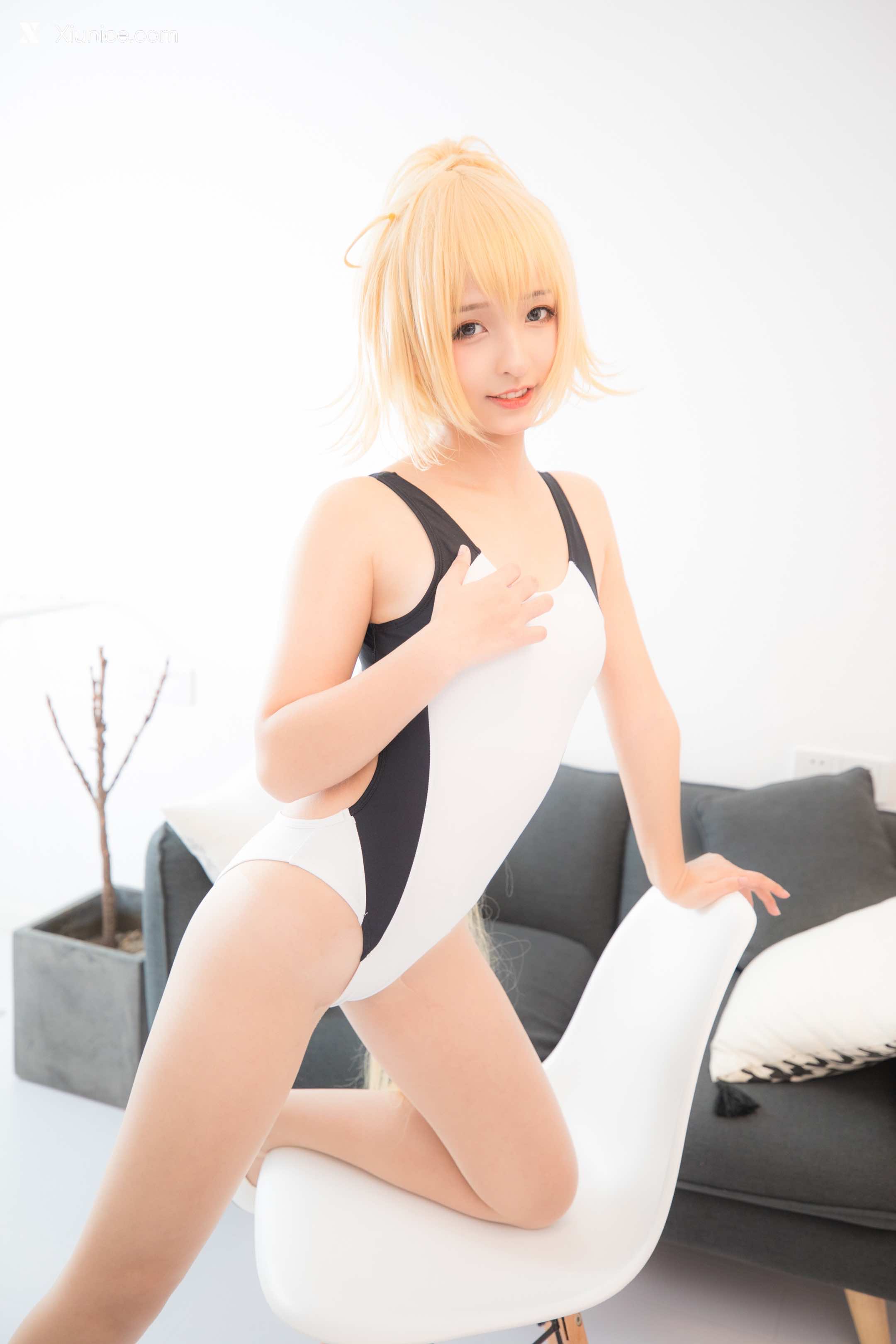 Coser@神楽坂真冬 Vol.036 电子相册-白贞德《Swimingthedrea》 第37张