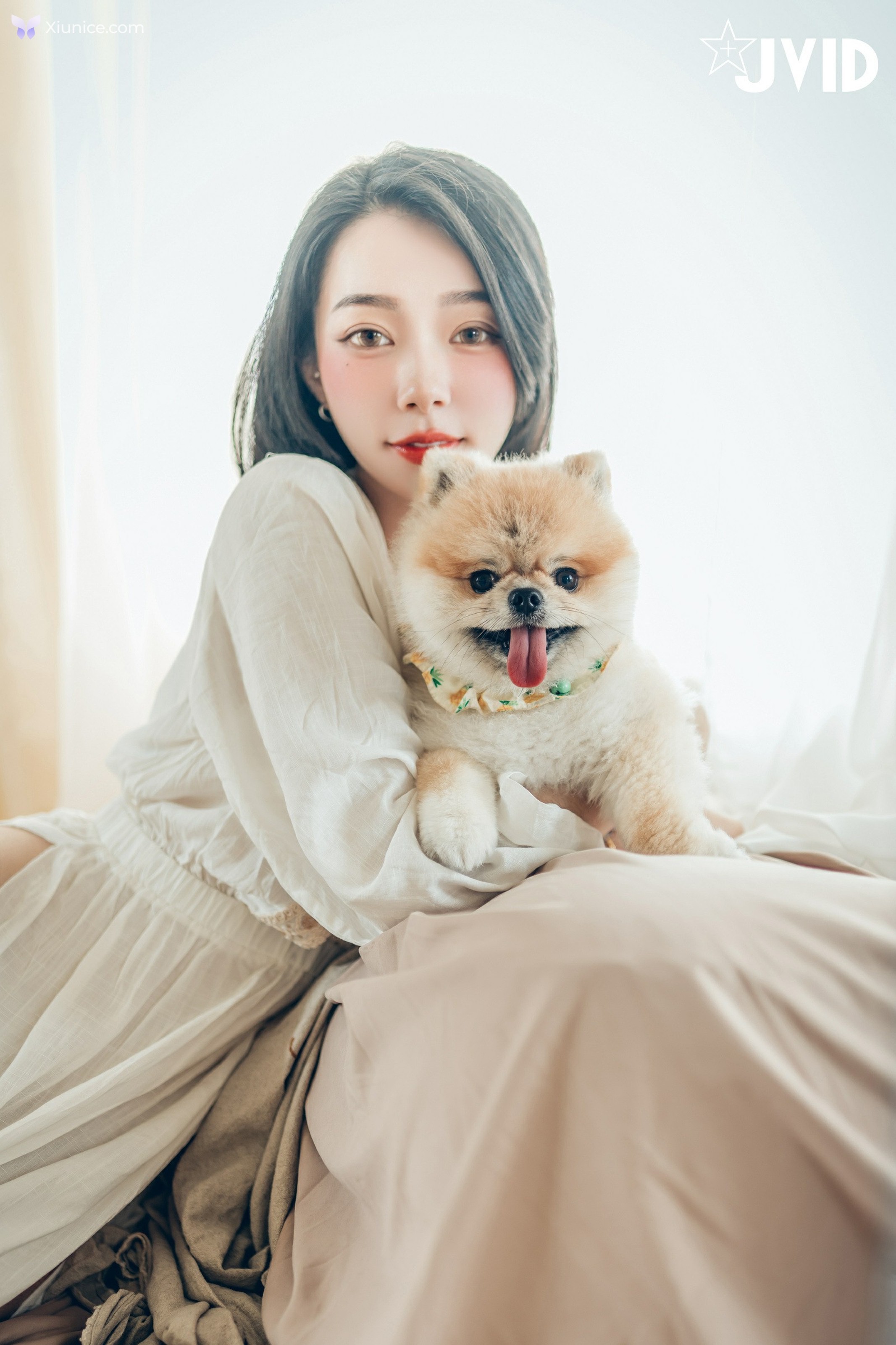 JVID 飄飄哥 – 巨乳飄飄女神精心打造的誠意寫真動漫般的完美身材還有超可愛的神祕客串喔 第58张