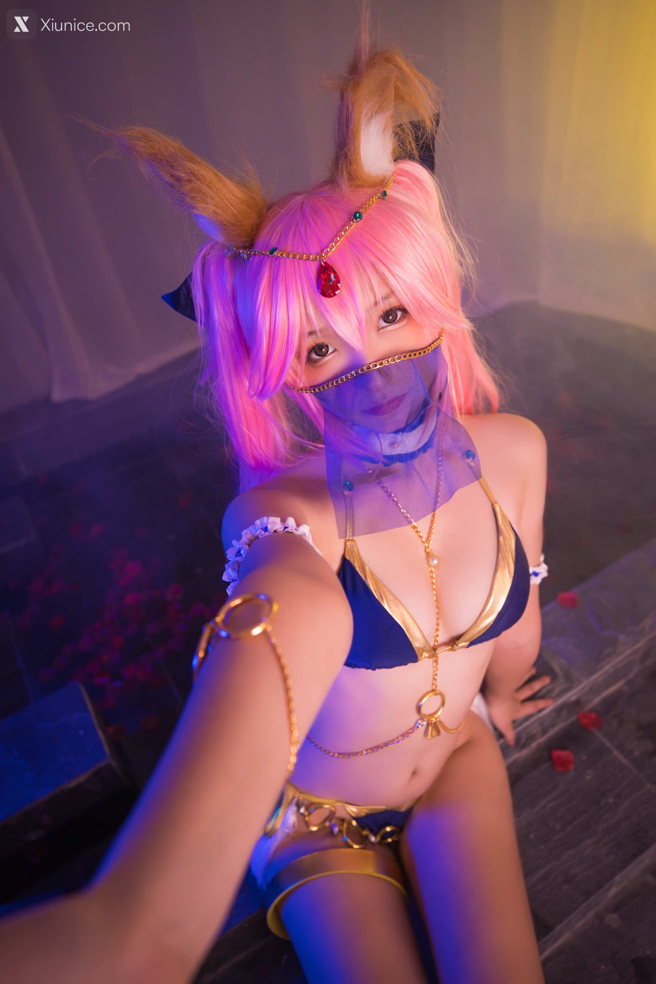 Coser@神楽坂真冬 Vol.047 电子相册-玉藻前舞娘《Mysterious Love》 第3张