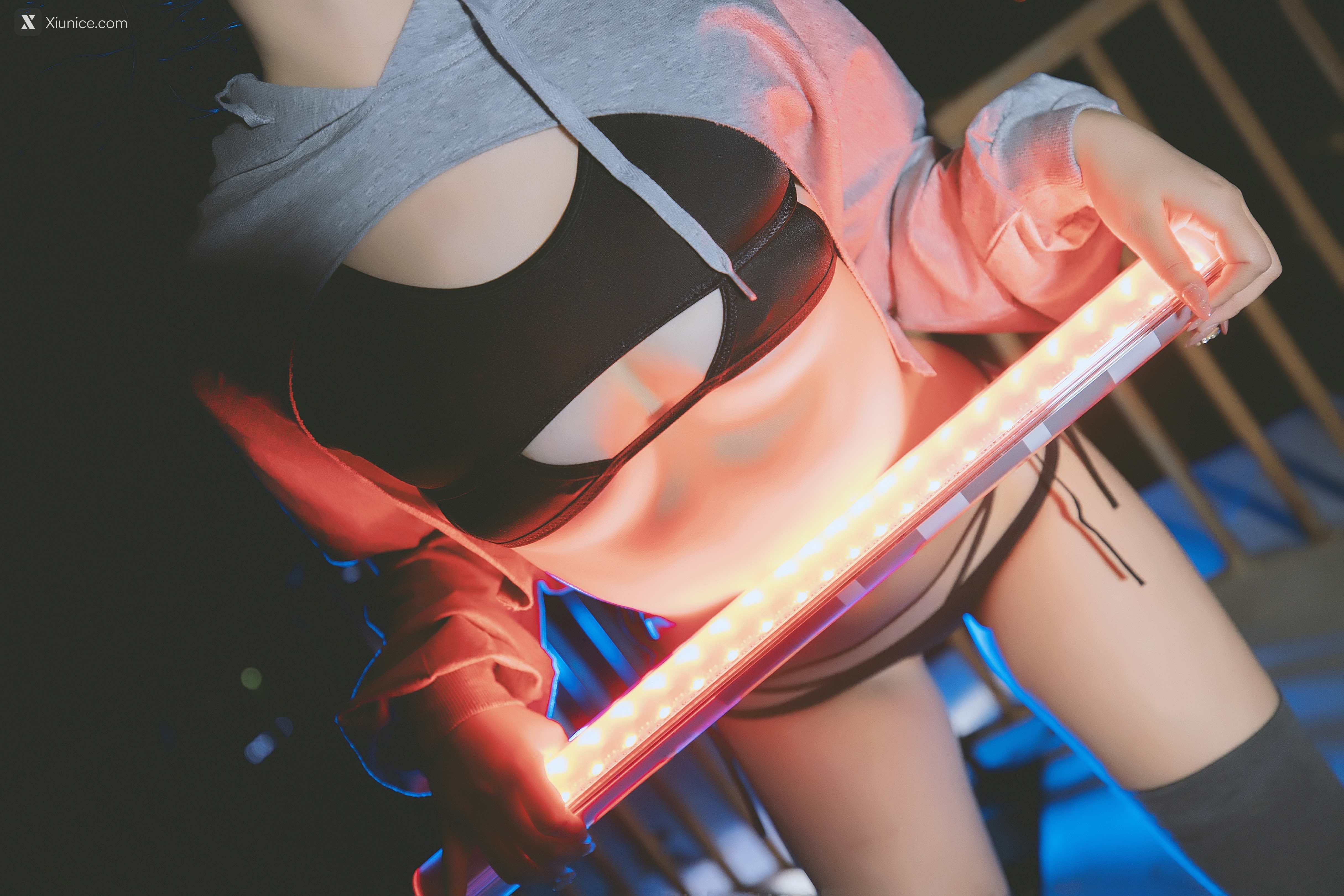 Coser@神楽坂真冬 Vol.060 绝对企画-狼妹&兔娘《危険な耳》 第60张