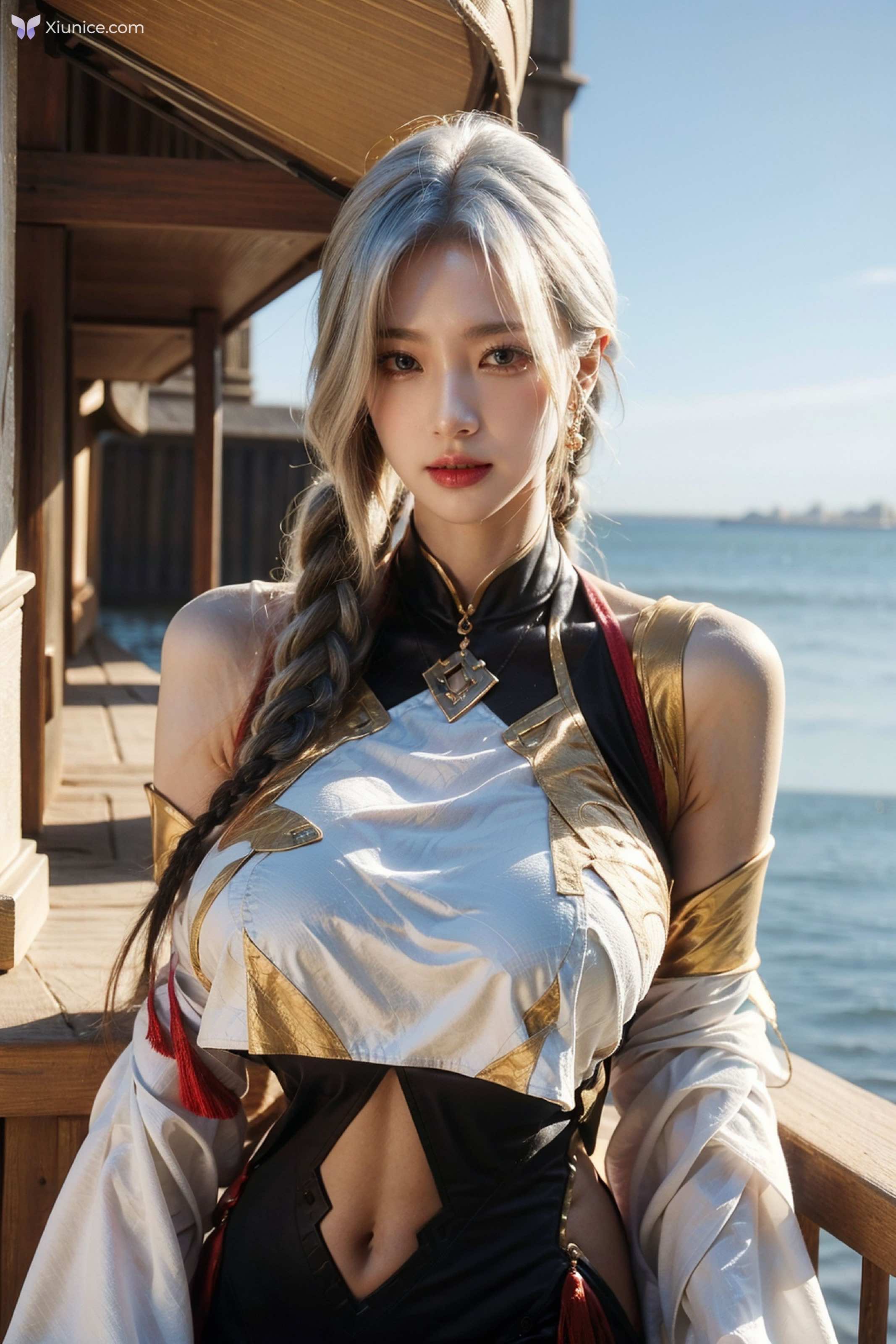 AI Girl 拟实画风-姐姐的剑灵COS 第135张