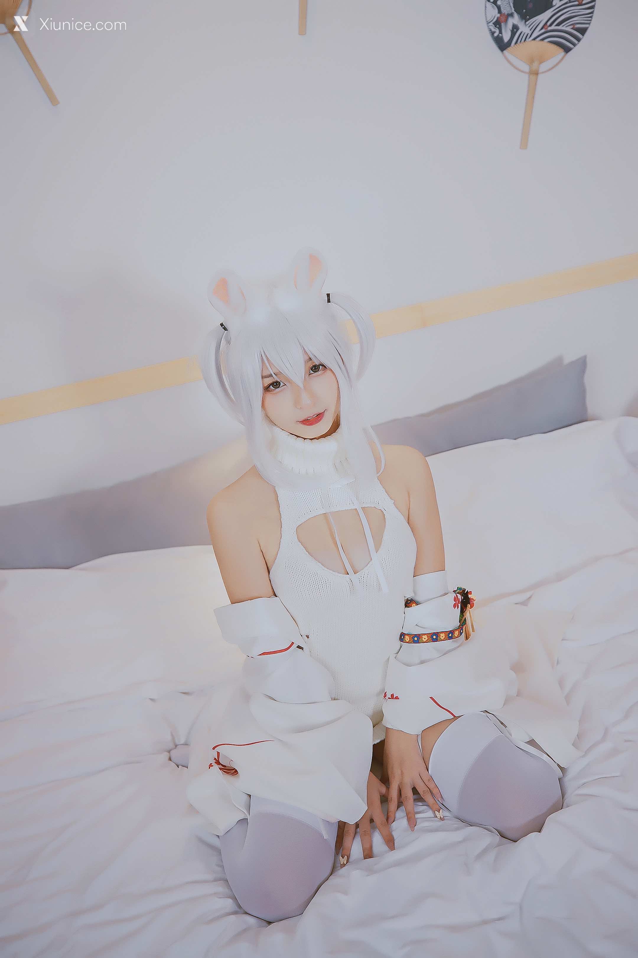 Coser@神楽坂真冬 Vol.034 危険な耳 狼妹&兔娘 第119张