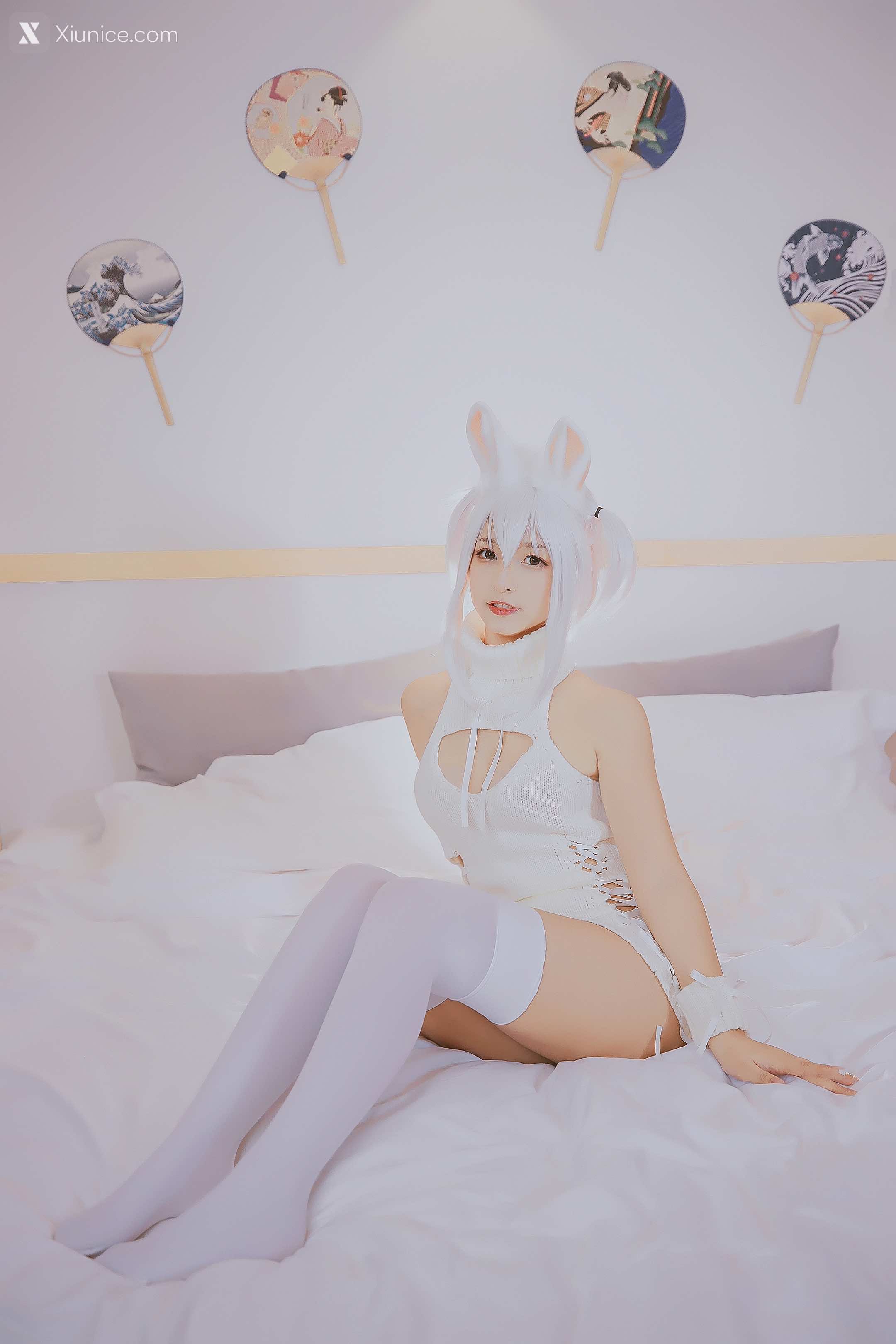Coser@神楽坂真冬 Vol.034 危険な耳 狼妹&兔娘 第4张