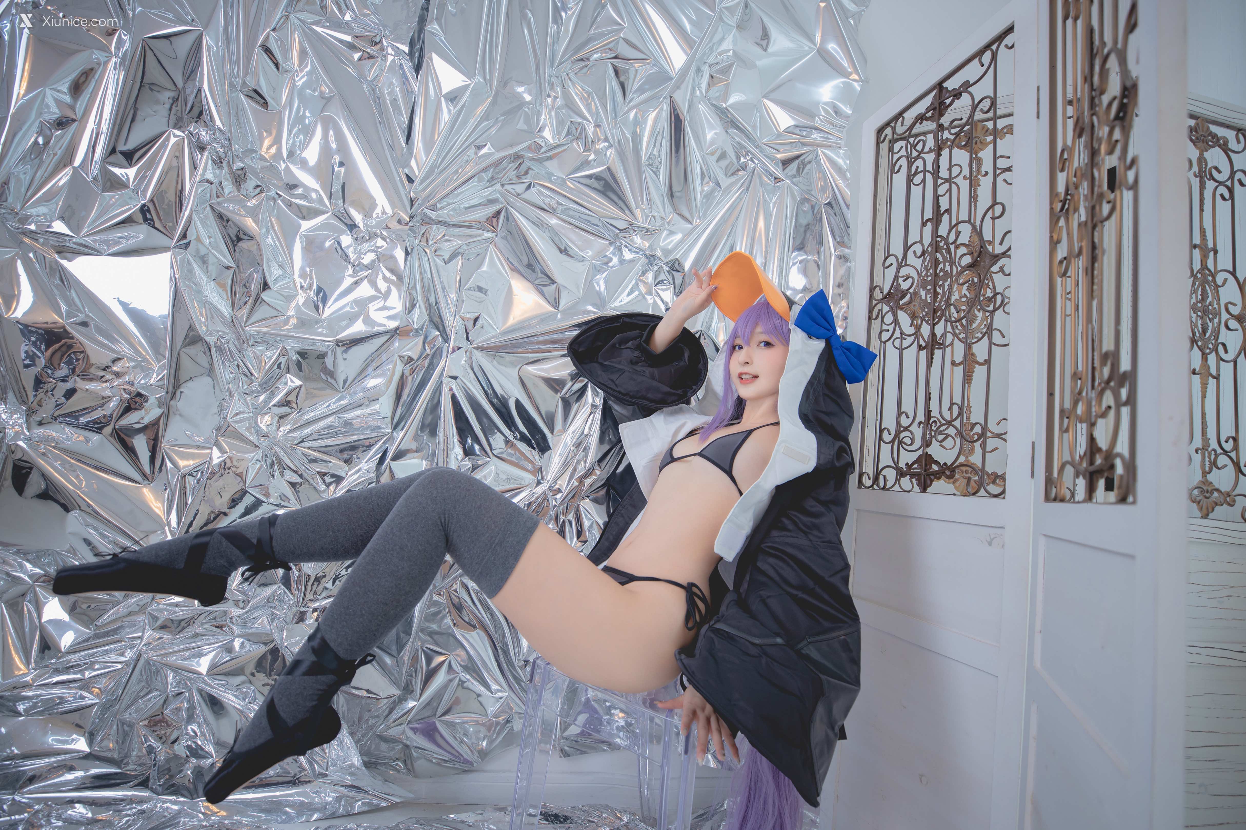 Coser@神楽坂真冬 Vol.062 绝对企画-FGO杨贵妃&企鹅莉莉丝《極楽の氷》 第134张