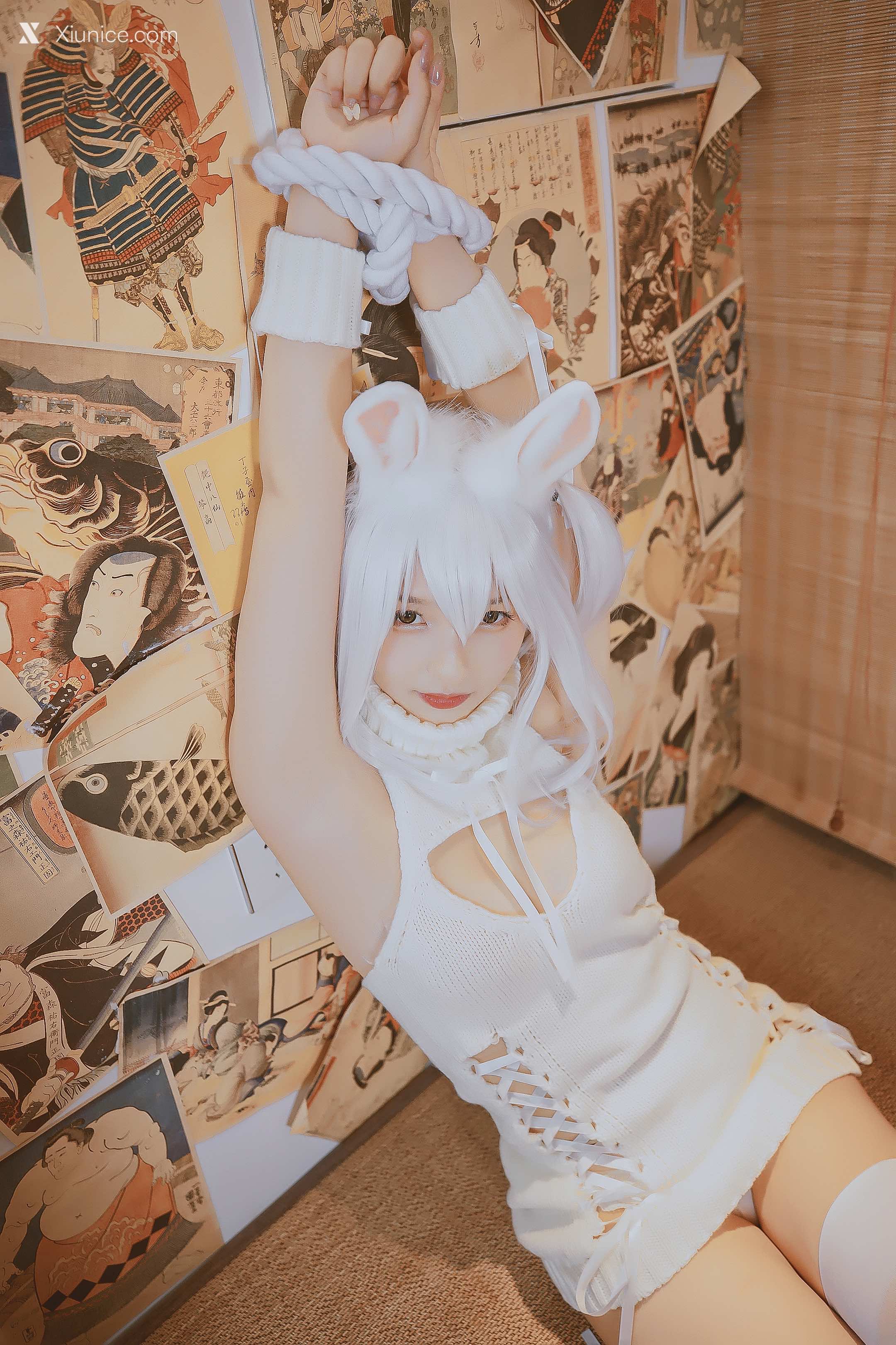 Coser@神楽坂真冬 Vol.060 绝对企画-狼妹&兔娘《危険な耳》 第138张