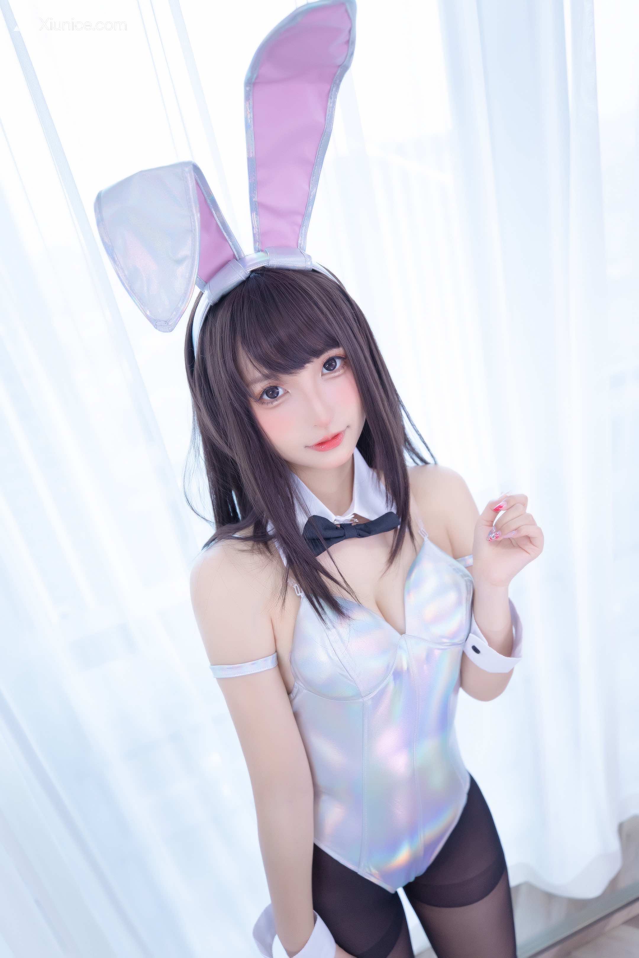 Coser@神楽坂真冬 Vol.089 绝对企画-兔女郎与钢管《バニーバブル》 第5张