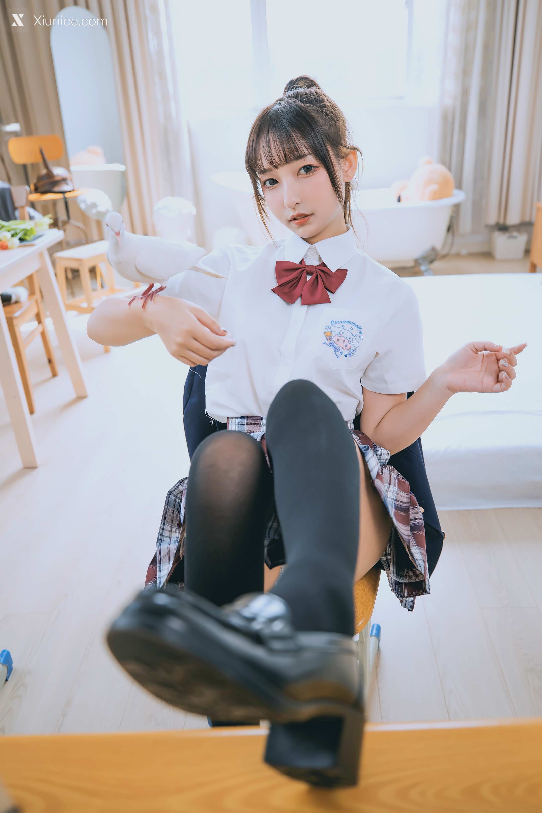 Coser@神楽坂真冬 Vol.059 绝对企画-百合教室《数之歌》 第94张