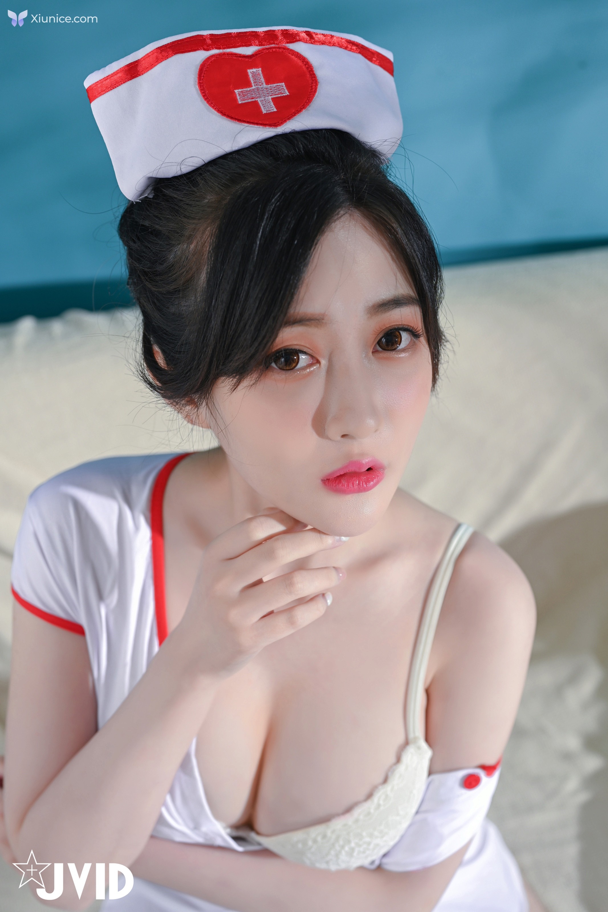 JVID 璃奈醬 – 打完疫苗是不是發燒酸痛痛小護士璃奈醬全心陪伴照顧你還沒輪到打疫苗超幹沒關係璃奈醬腳開開給你在神鮑裡注入白色汁液 第141张