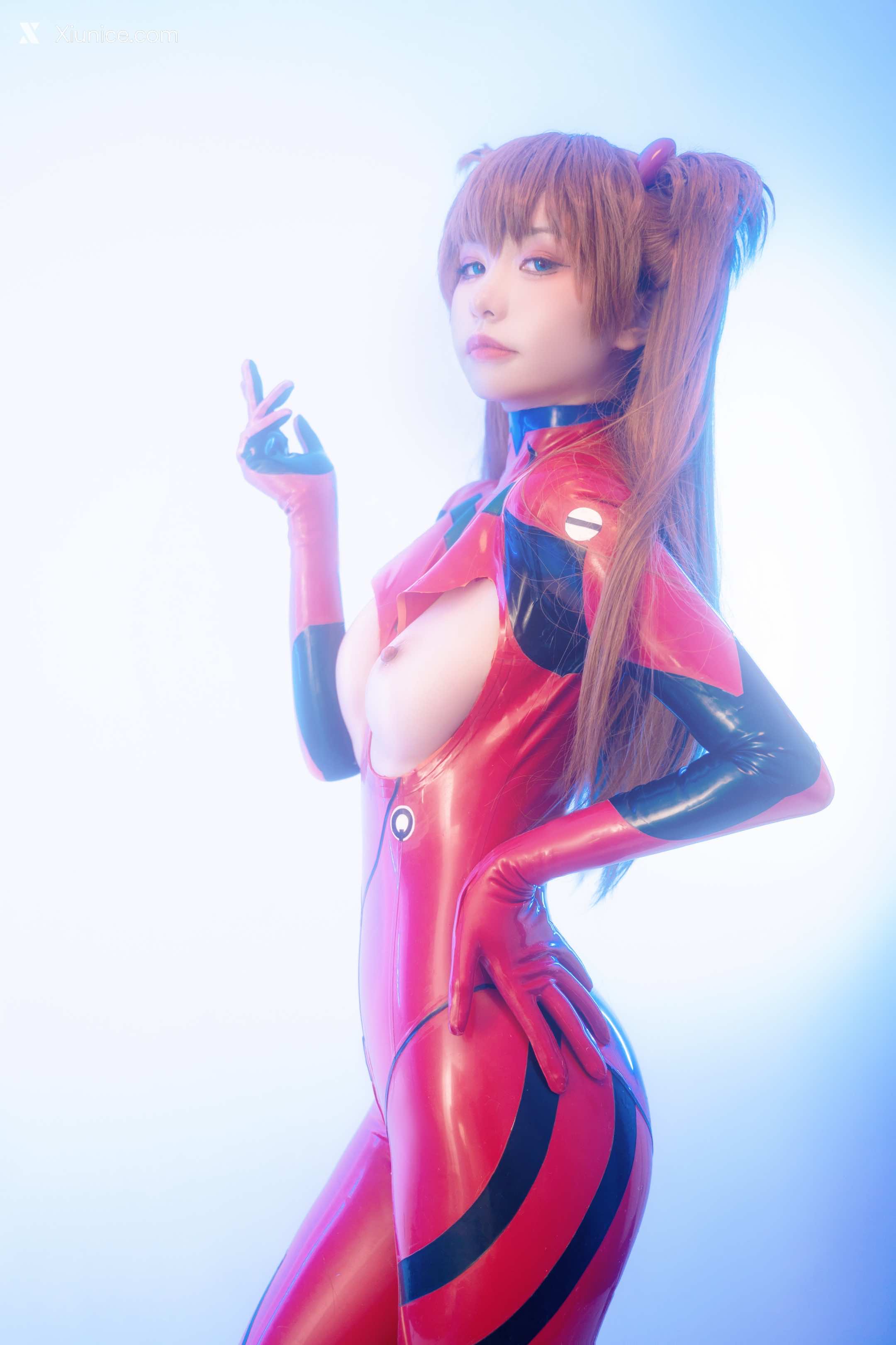 Coser@爆机少女喵小吉 (Nekokoyoshi) 明日香 人类补奸计划 第44张
