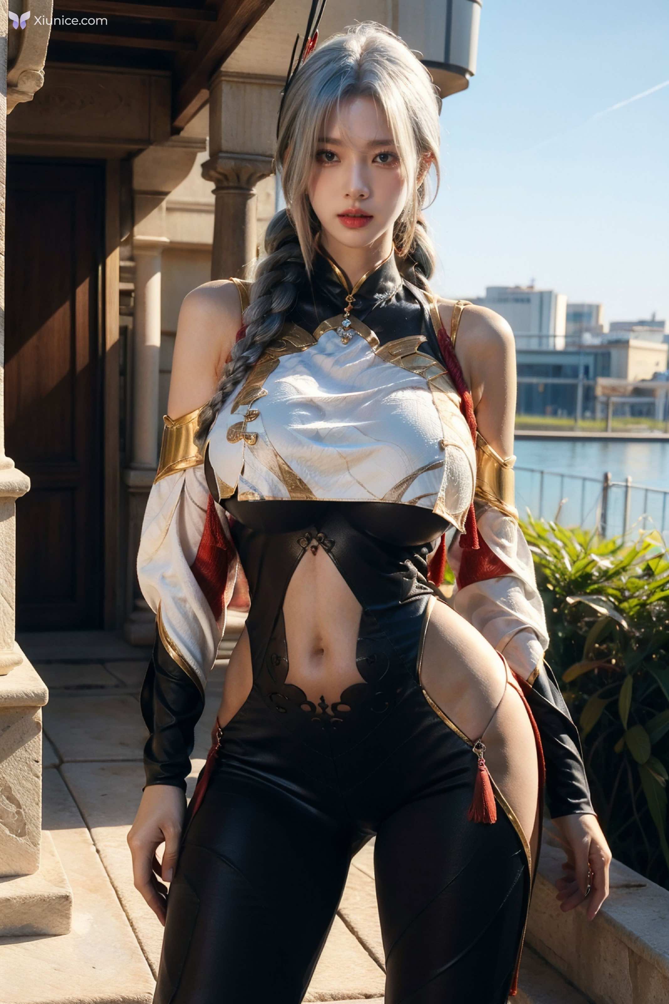 AI Girl 拟实画风-姐姐的剑灵COS 第96张
