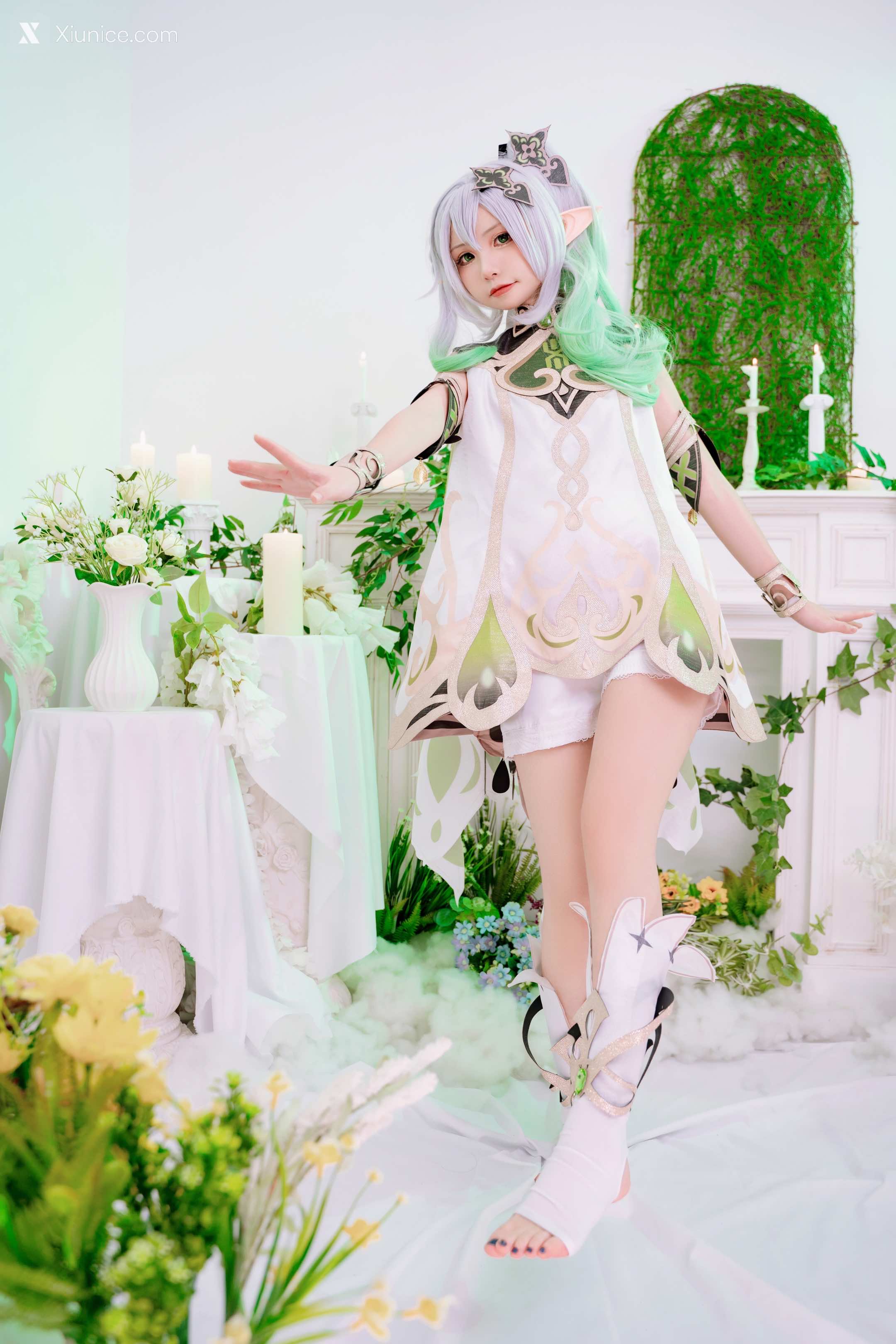 Coser@爆机少女喵小吉 (Nekokoyoshi) Genshin Impact Nahida 第7张