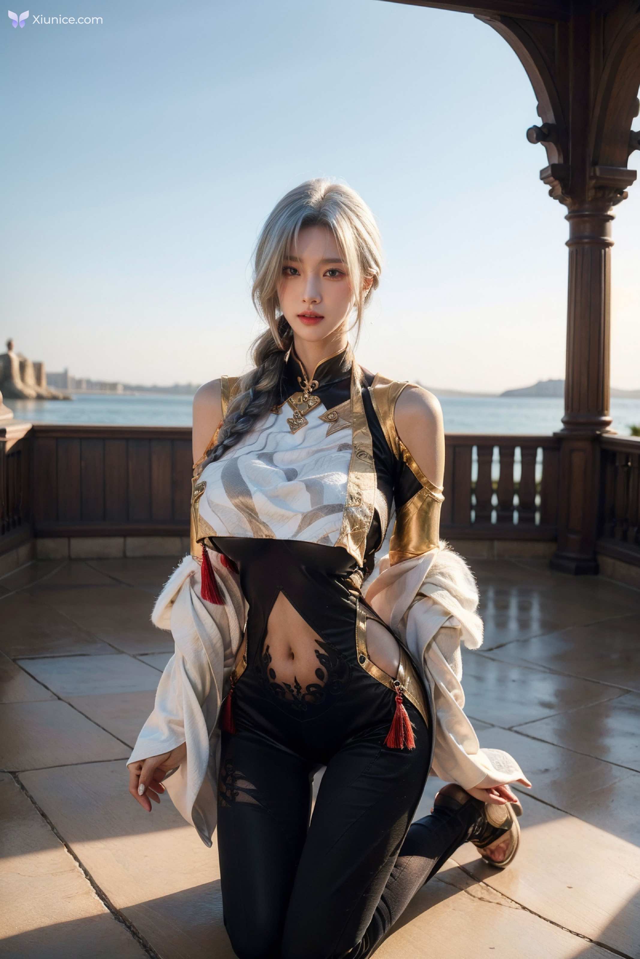 AI Girl 拟实画风-姐姐的剑灵COS 第35张