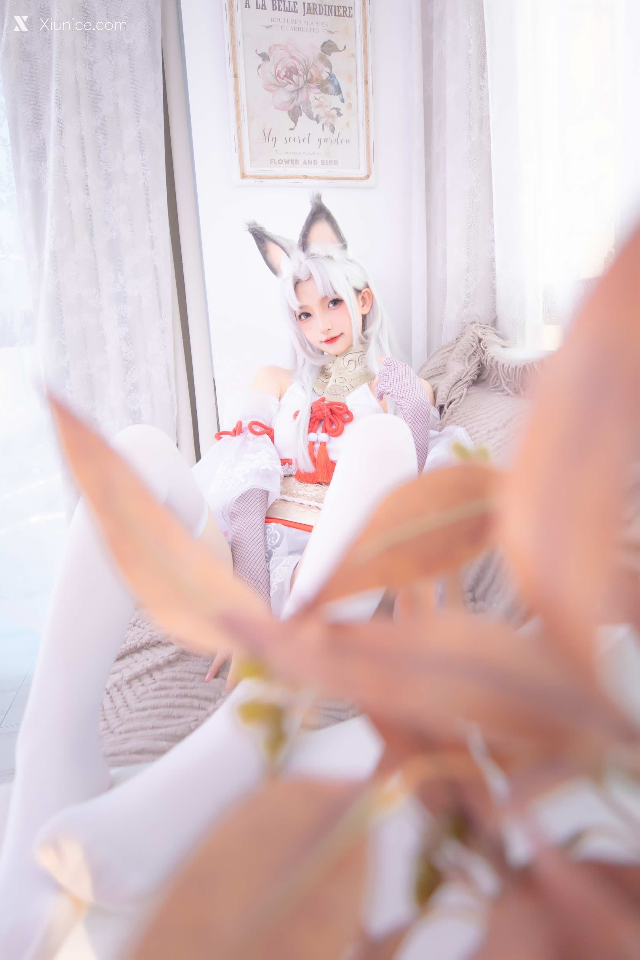 Coser@神楽坂真冬 Vol.105 白丝胡桃 第26张