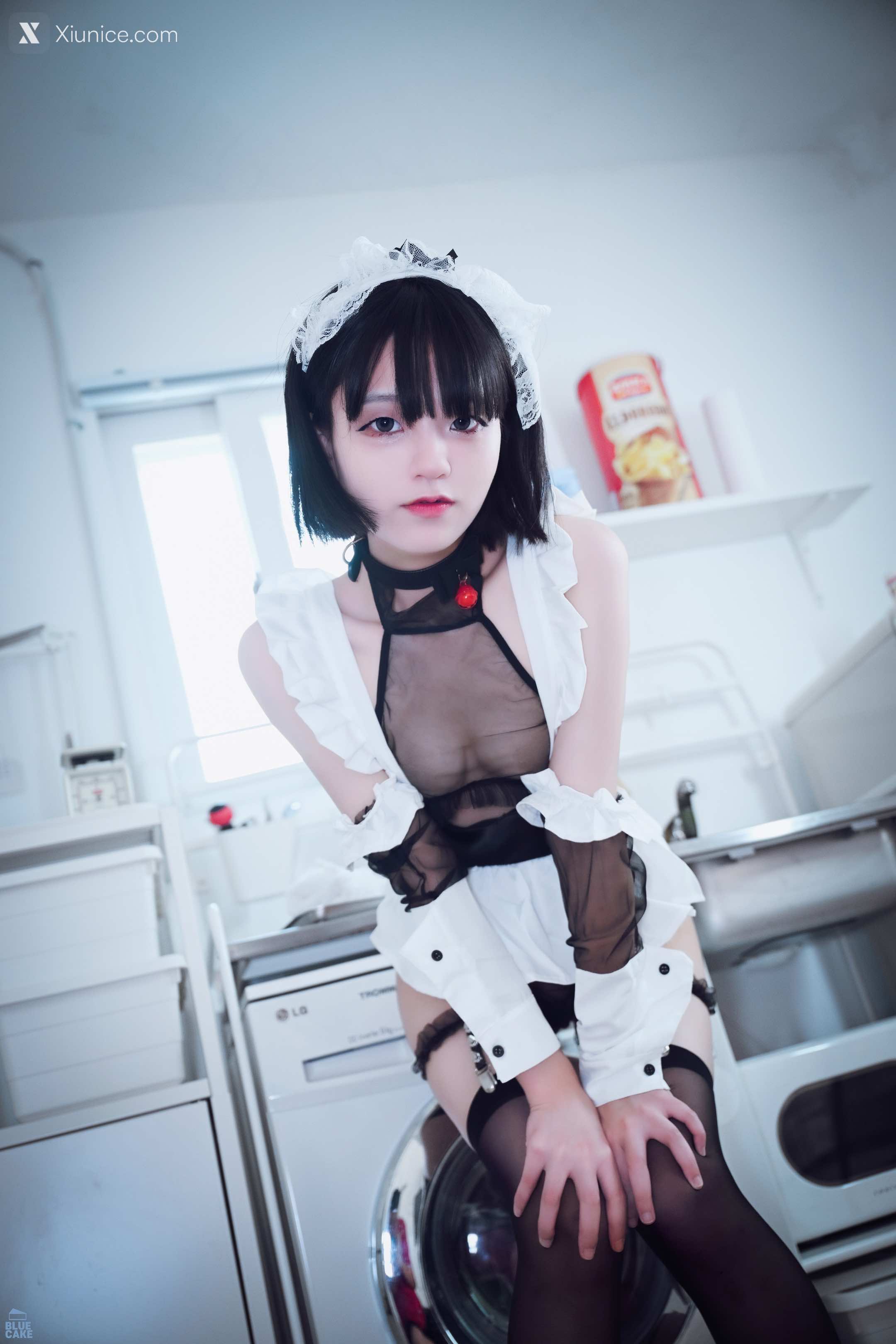 BLUECAKE Jeong Jenny (정제니) – Maid Cosplay 第59张