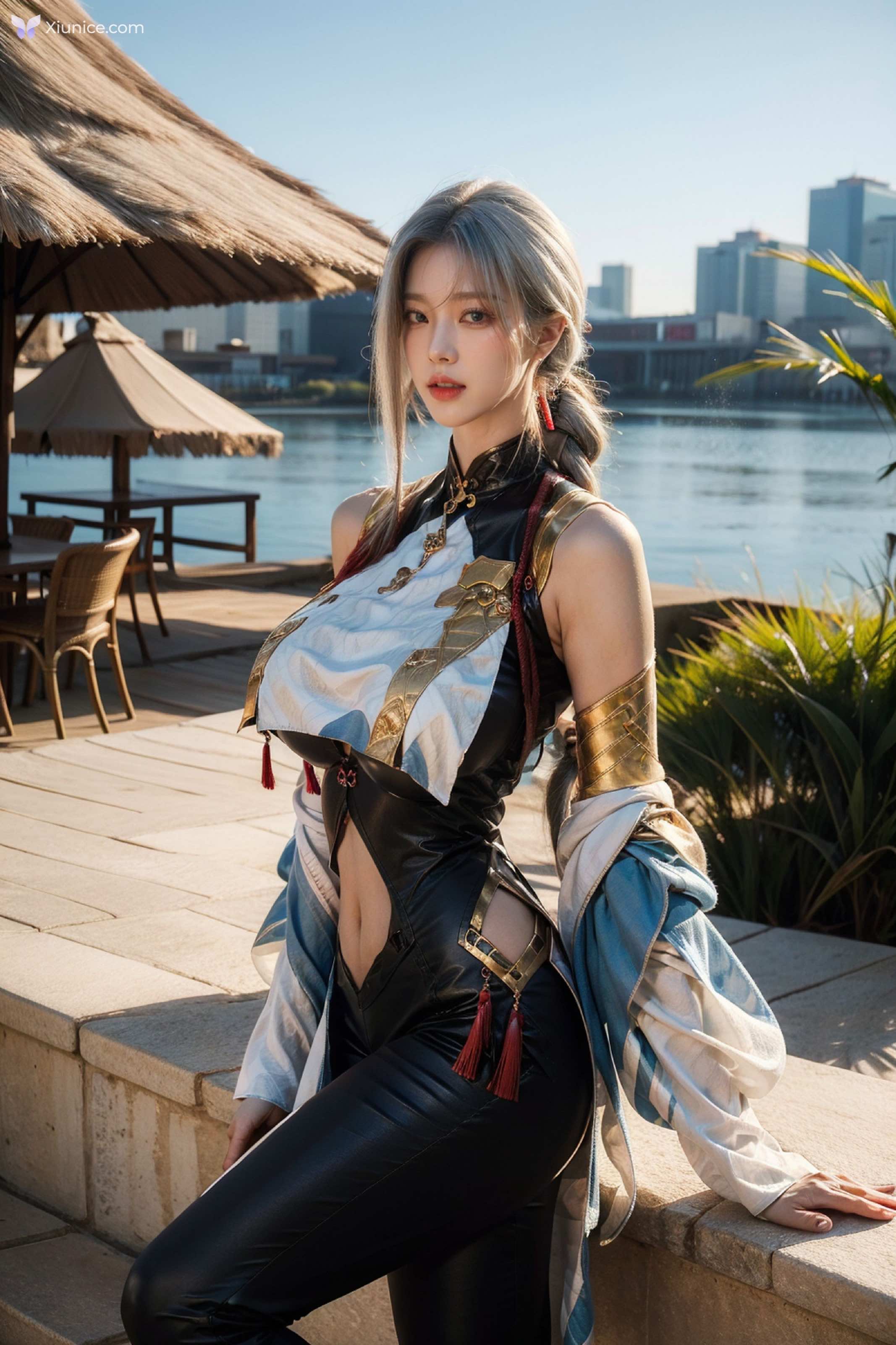 AI Girl 拟实画风-姐姐的剑灵COS 第85张