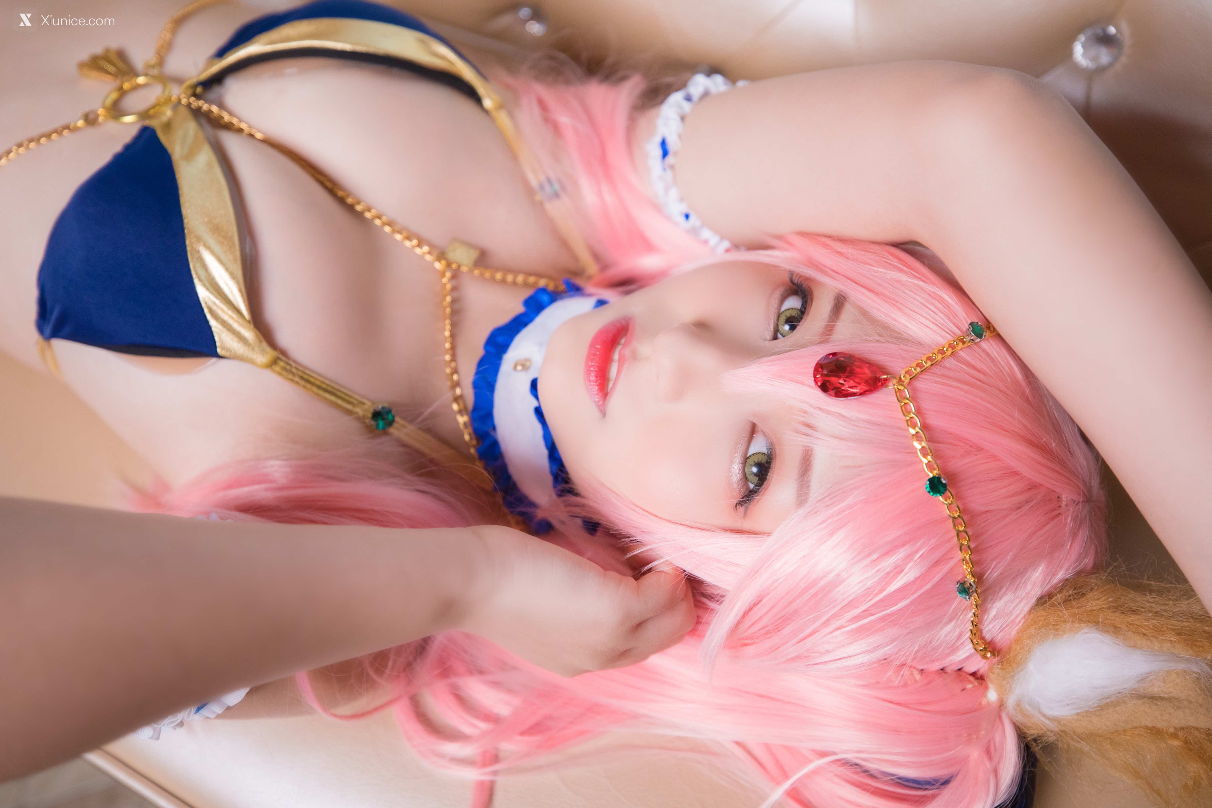 Coser@神楽坂真冬 Vol.047 电子相册-玉藻前舞娘《Mysterious Love》 第129张