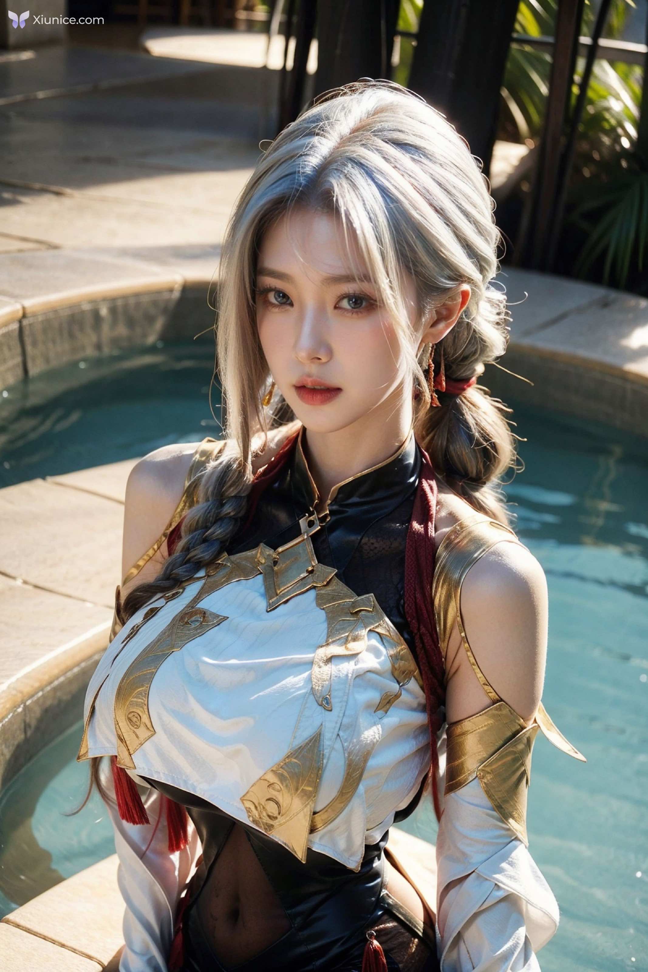 AI Girl 拟实画风-姐姐的剑灵COS 第82张
