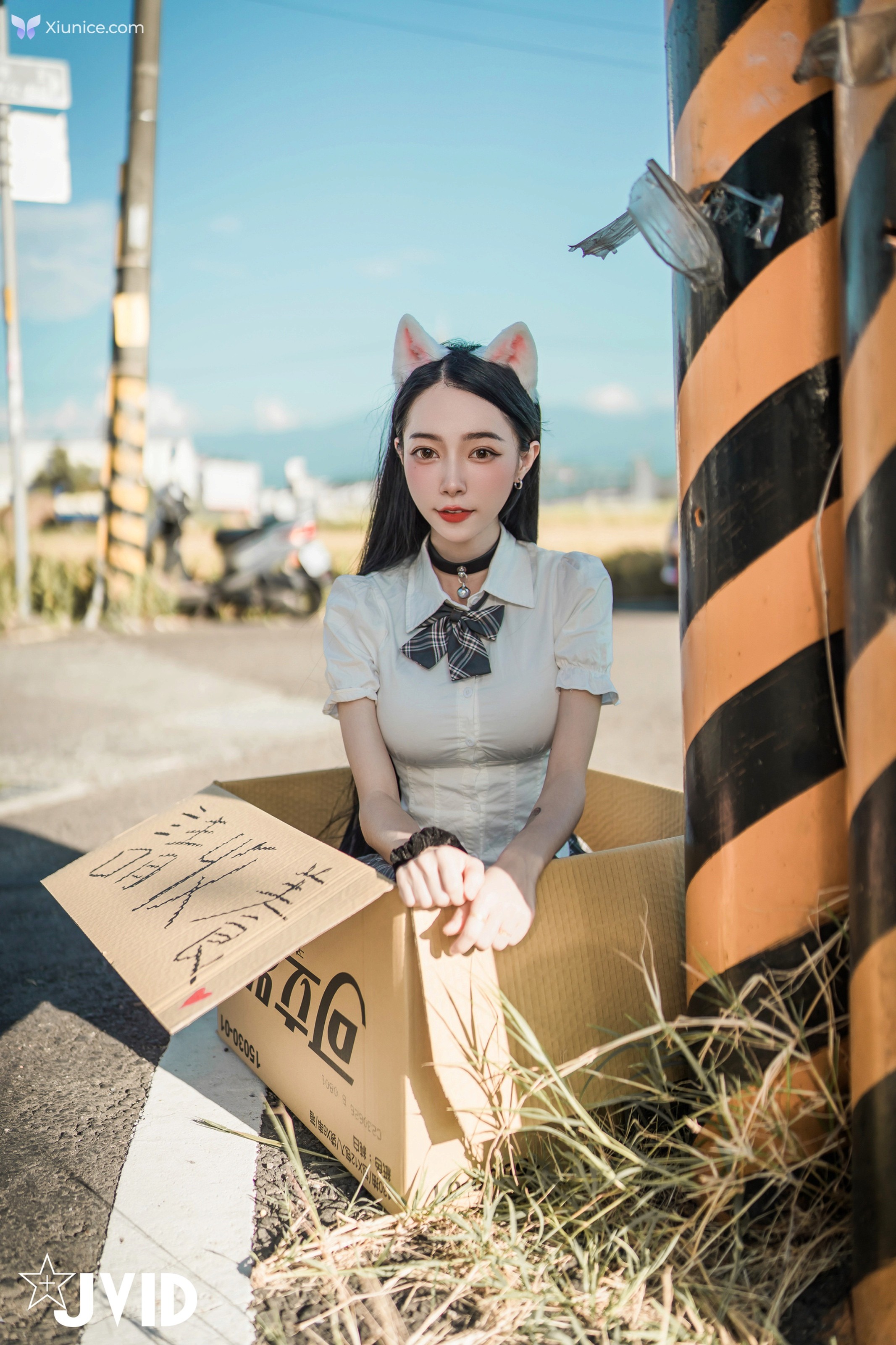 JVID 飄飄哥 – 貓咪收養手冊巨乳人形貓 女神飄飄 第119张
