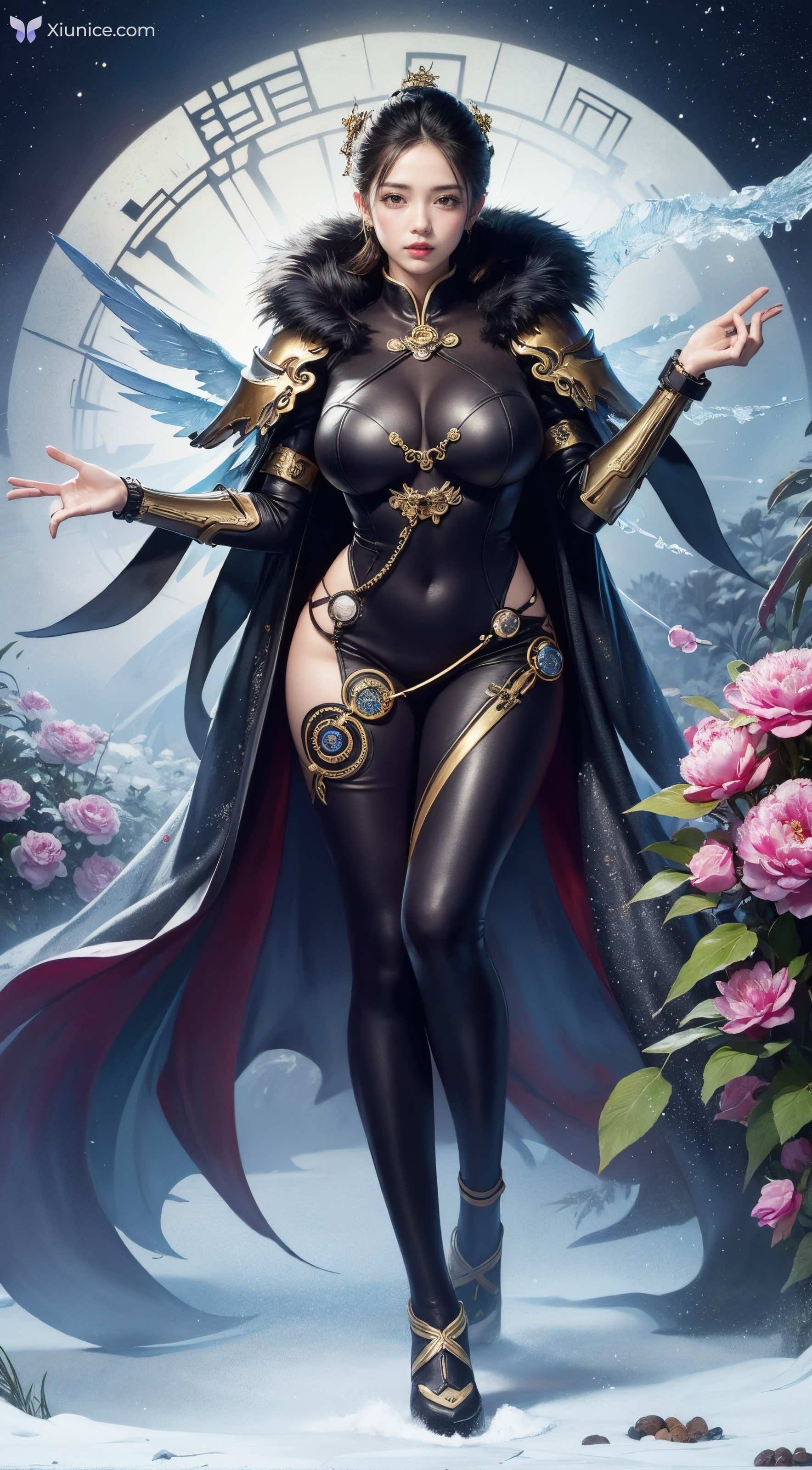 AI Girl 剑灵风格墨迹 第70张