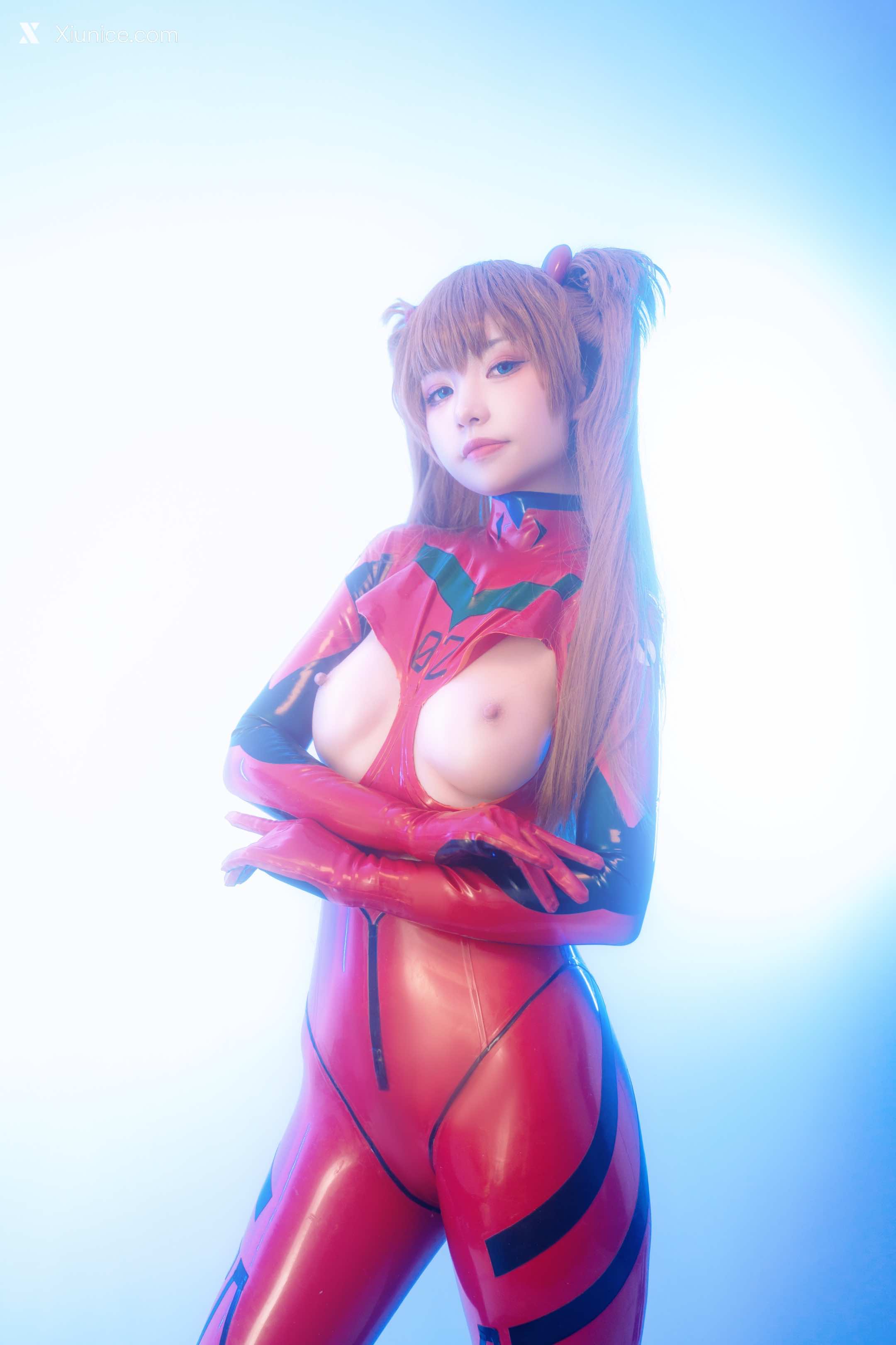 Coser@爆机少女喵小吉 (Nekokoyoshi) 明日香 人类补奸计划 第38张