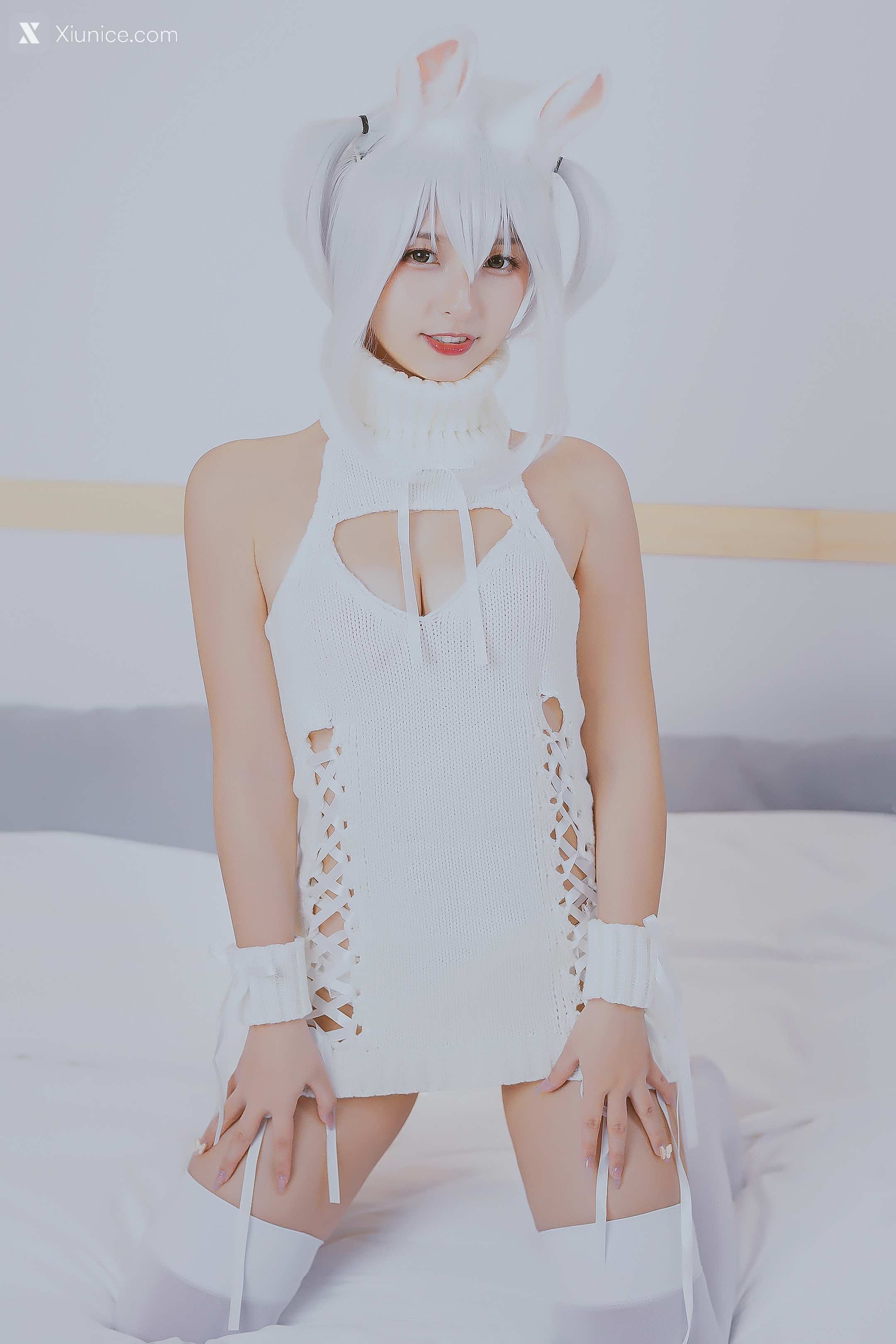 Coser@神楽坂真冬 Vol.034 危険な耳 狼妹&兔娘 第115张