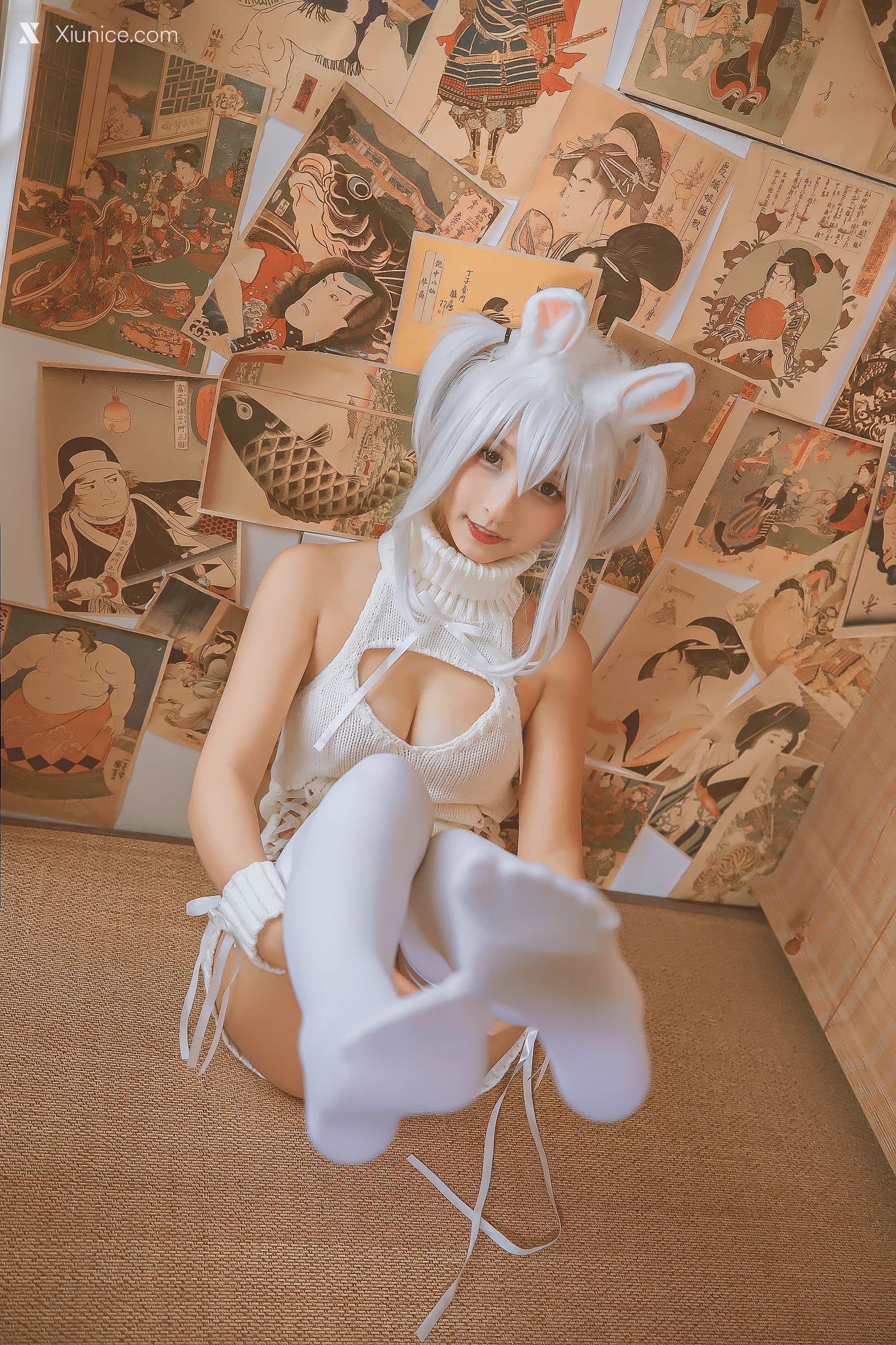 Coser@神楽坂真冬 Vol.060 绝对企画-狼妹&兔娘《危険な耳》 第149张