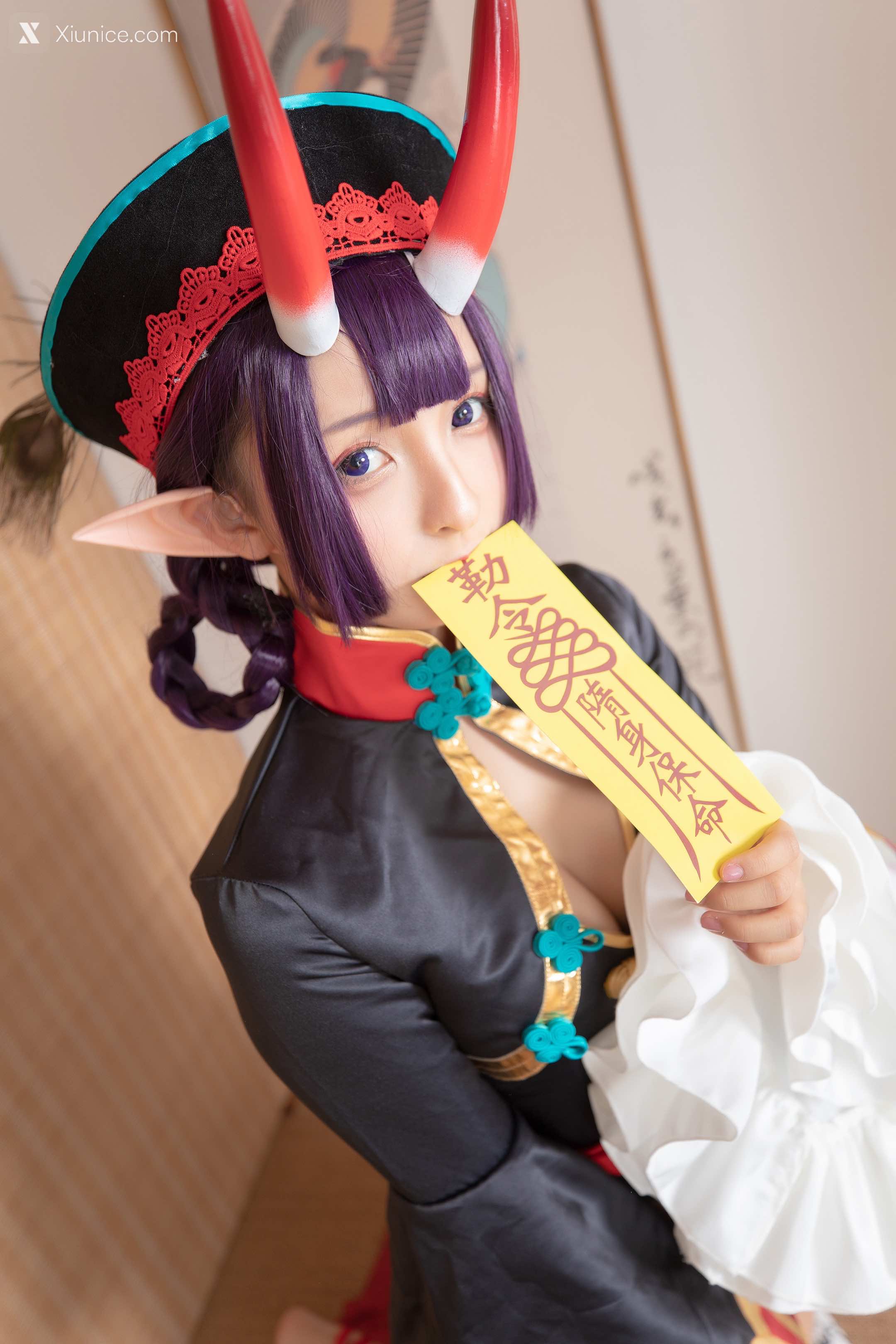 Coser@神楽坂真冬 Vol.035 果実の酒気 酒吞cos 第81张