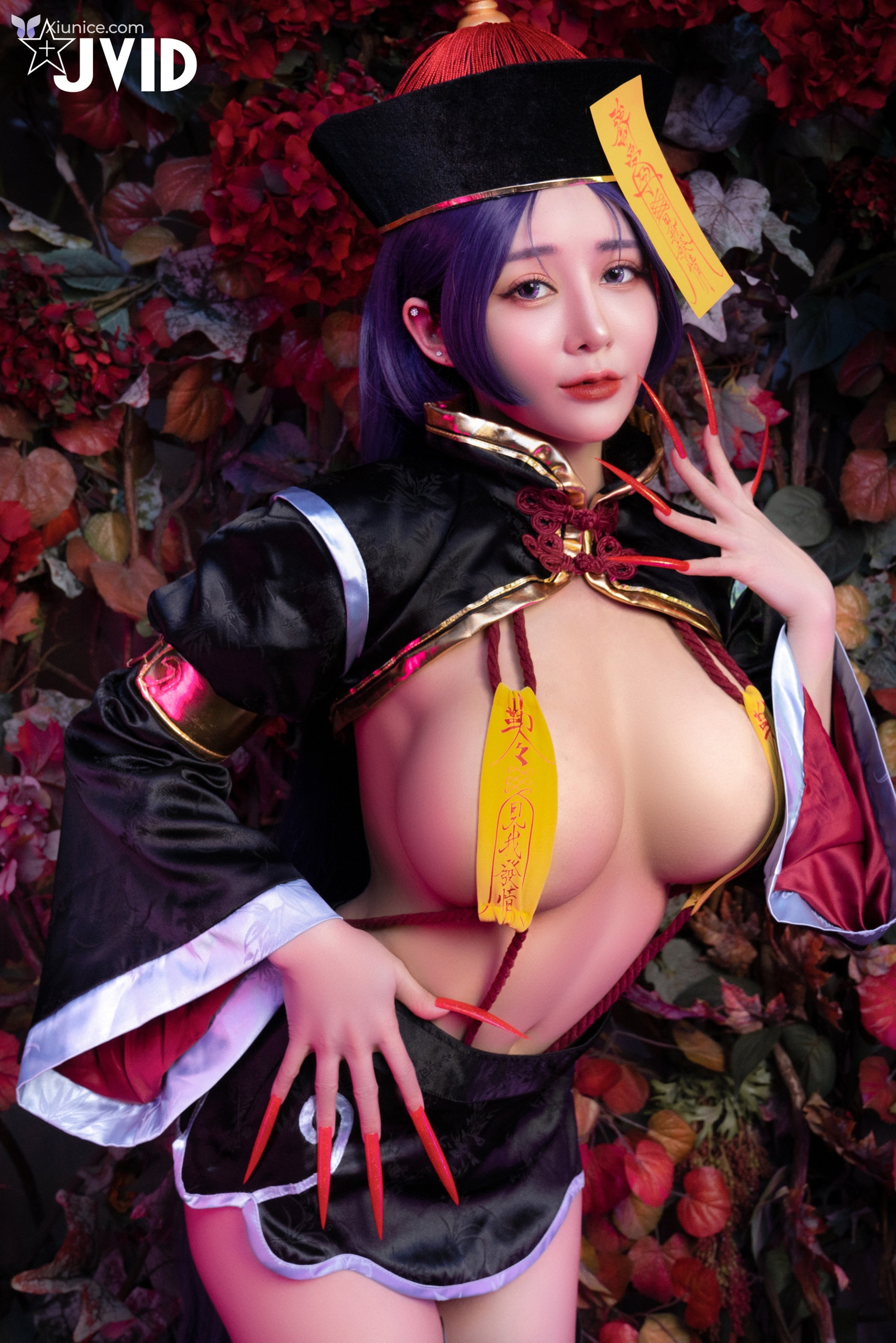 JVID 甜心幫 ღ 安希 – 菰蒲風動縱斜影殭屍奶光安希膣得液滿 第2张