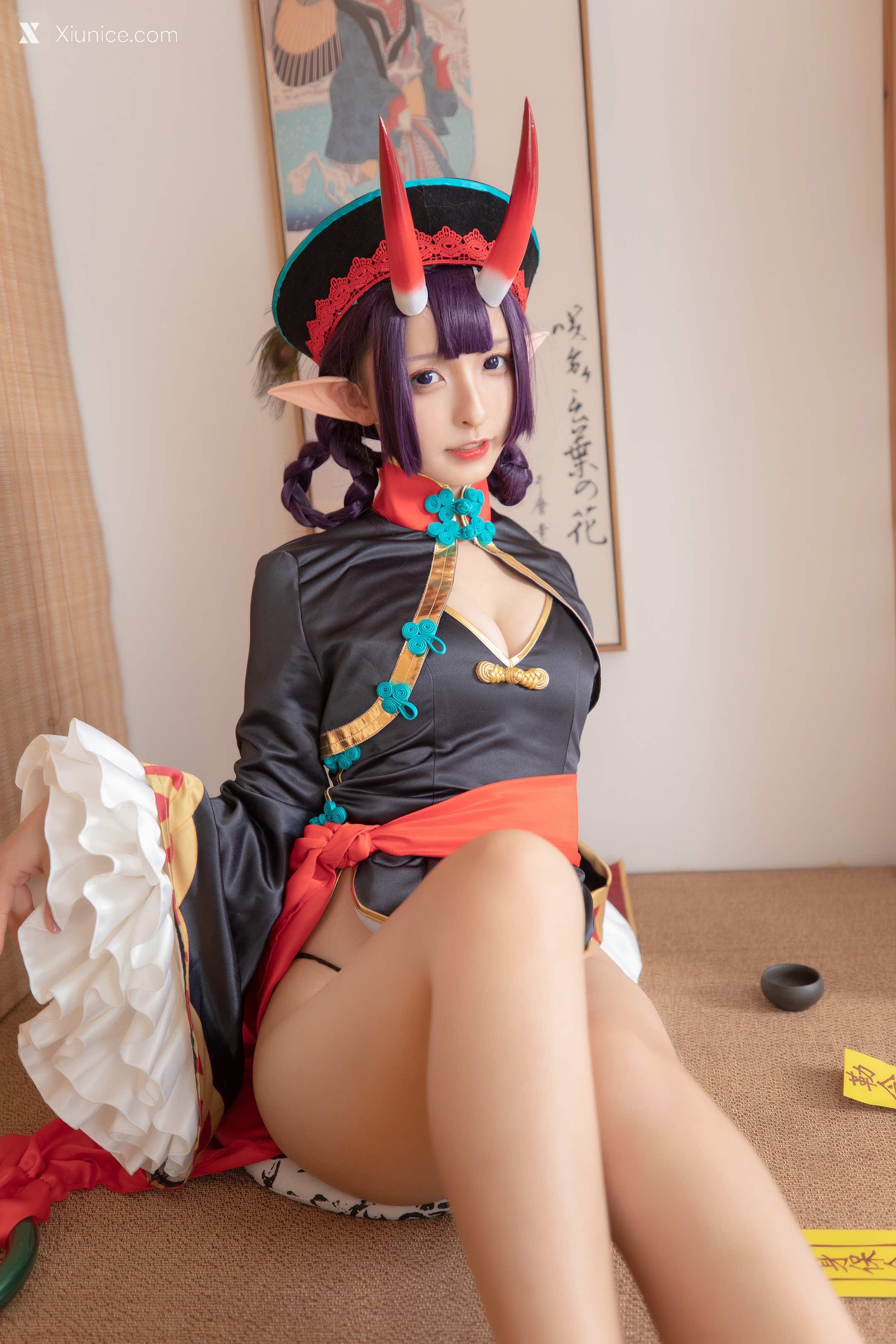 Coser@神楽坂真冬 Vol.061 绝对企画-酒吞cos《果実の酒気》 第15张