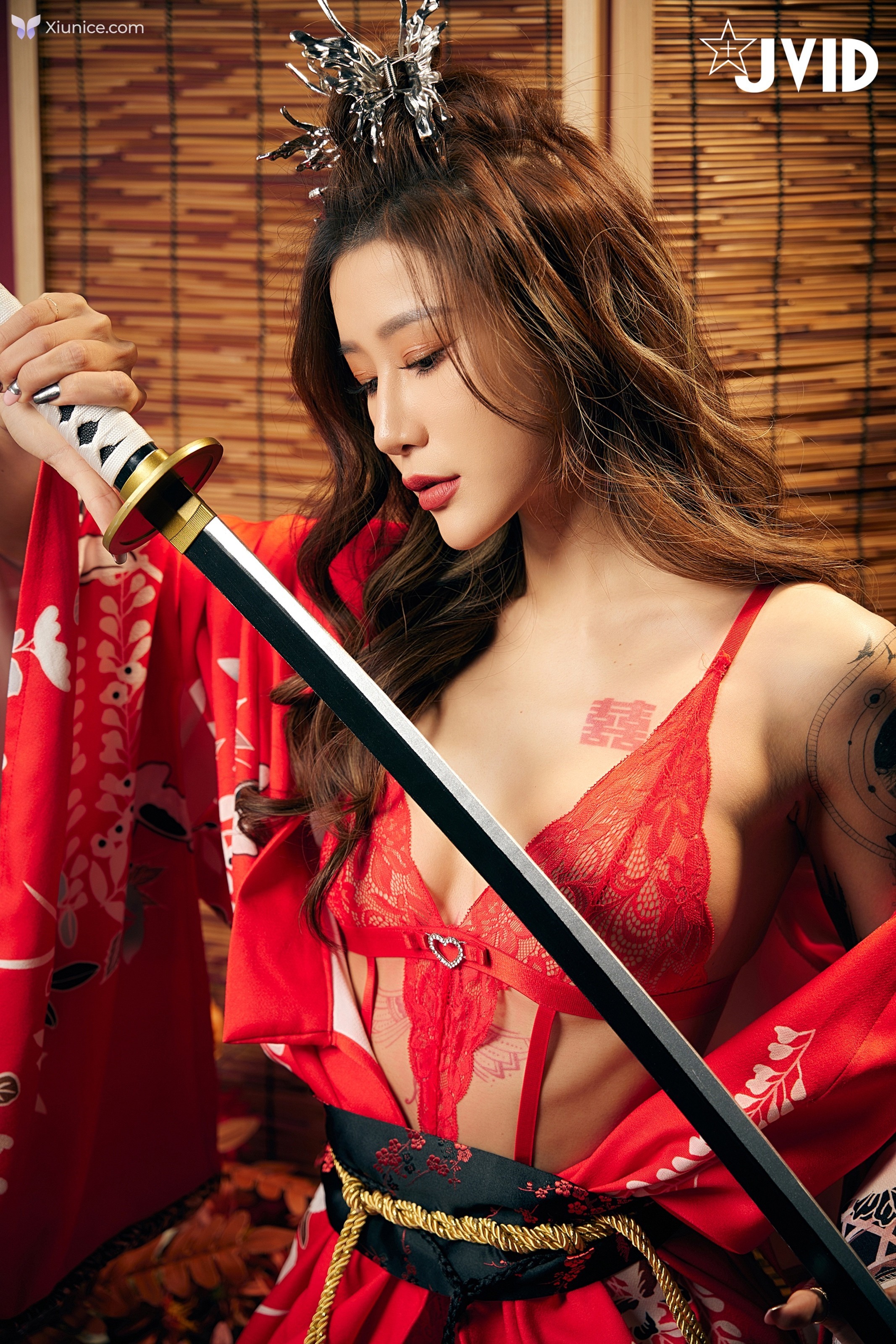 JVID Lara 雙囍 – 聖上寵幸首選傾國傾城囍媚娘 婀娜多姿 酥胸外露 第119张
