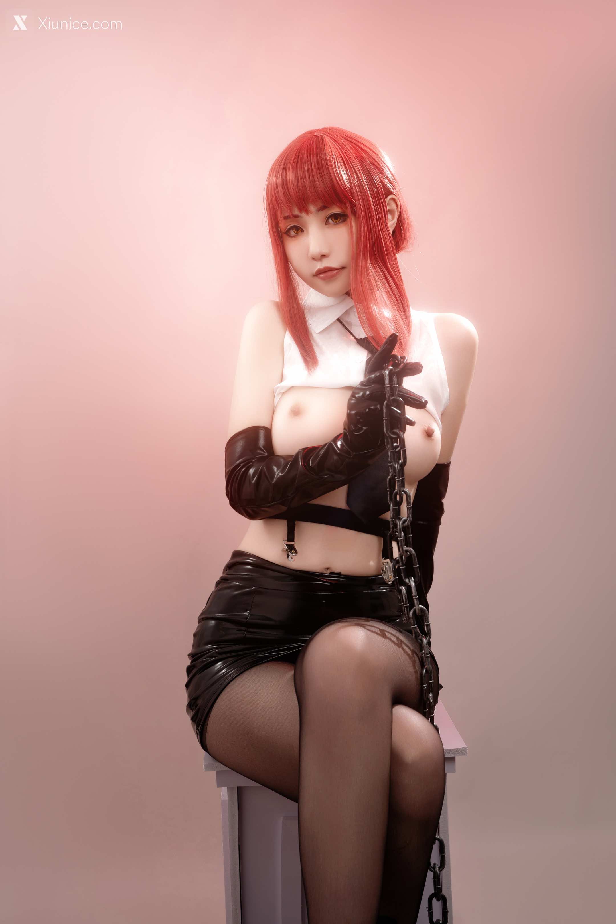 Coser@爆机少女喵小吉 (Nekokoyoshi) 电锯人 玛奇玛 第21张