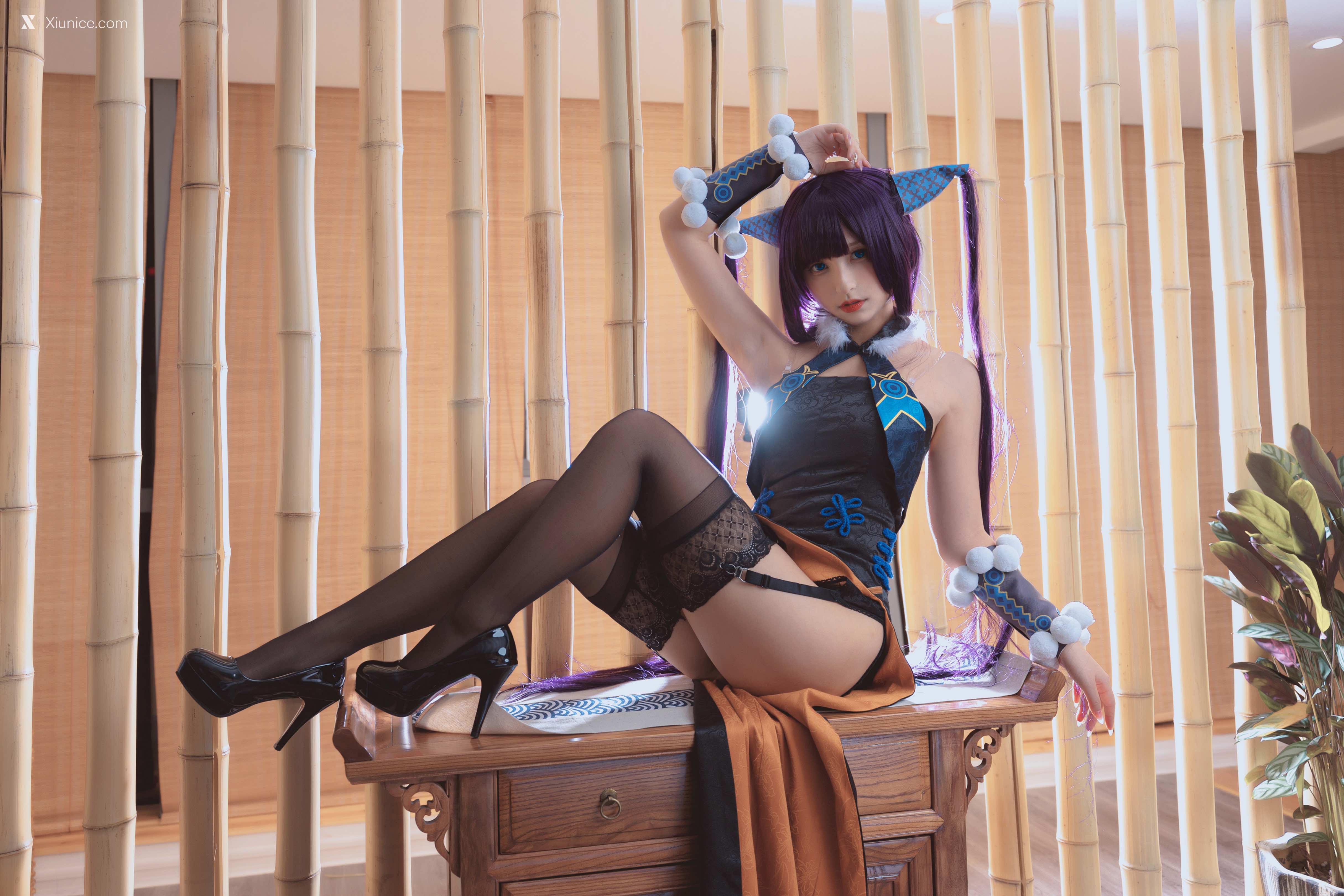 Coser@神楽坂真冬 Vol.062 绝对企画-FGO杨贵妃&企鹅莉莉丝《極楽の氷》 第35张