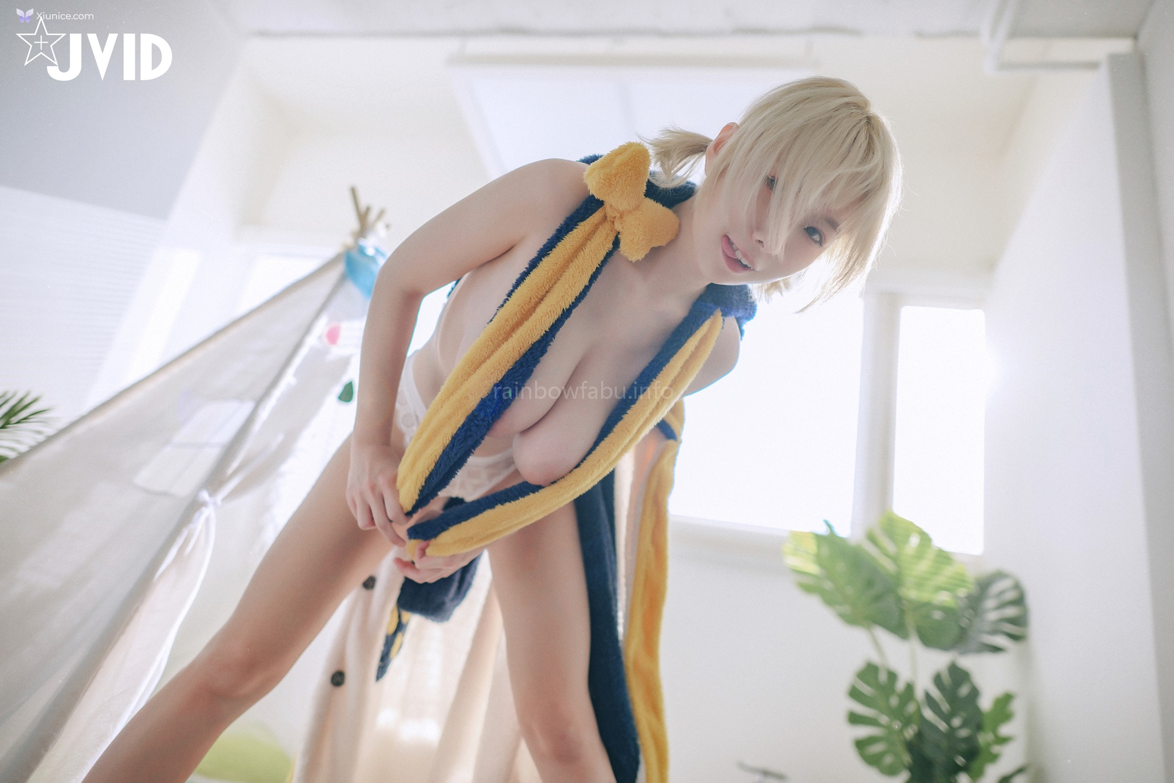 JVID 黎菲兒 – 不愛穿衣服的巨乳誘惑被衝撞晃動的巨乳讓人血脈噴張 第1张