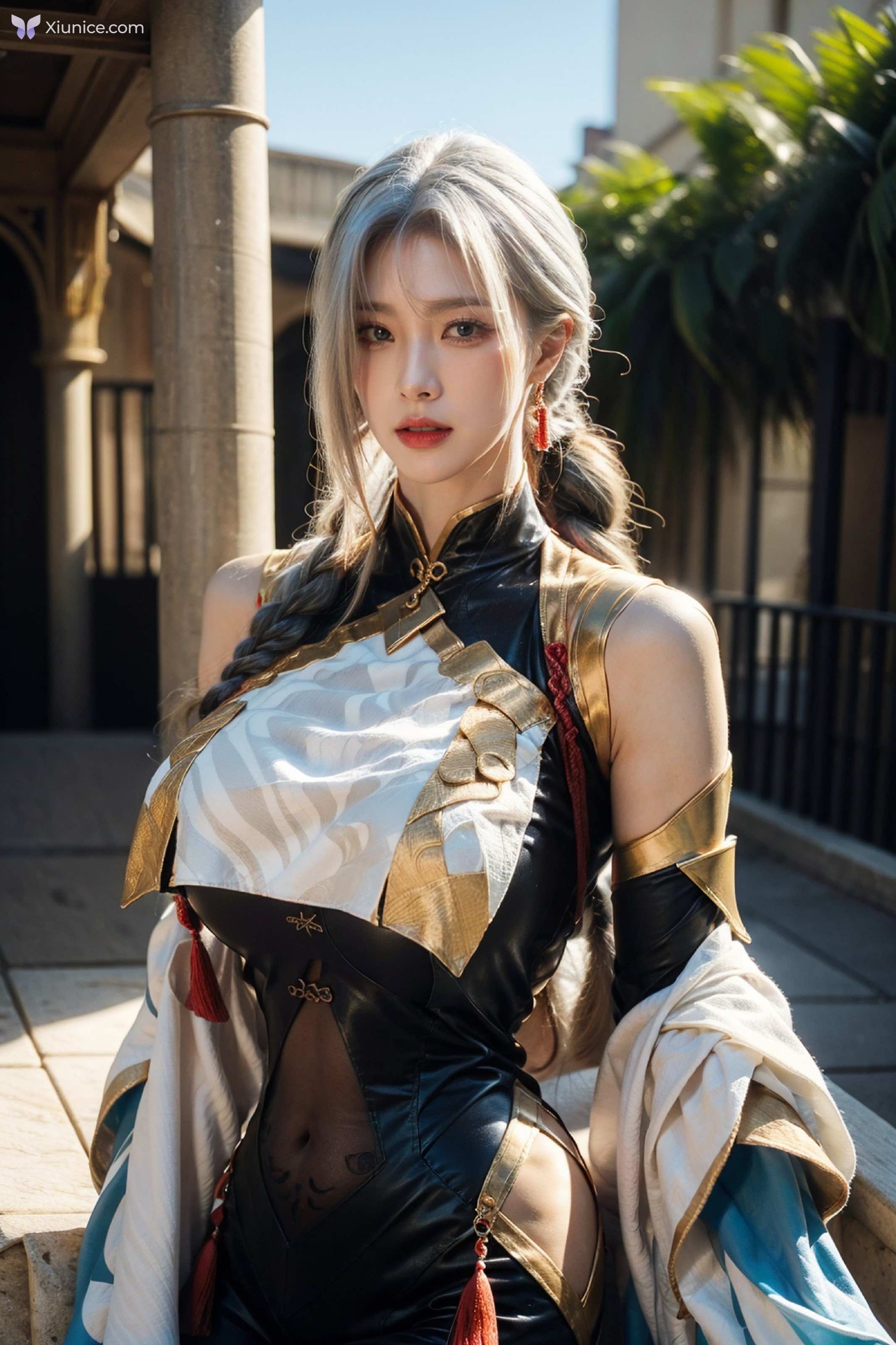 AI Girl 拟实画风-姐姐的剑灵COS 第76张