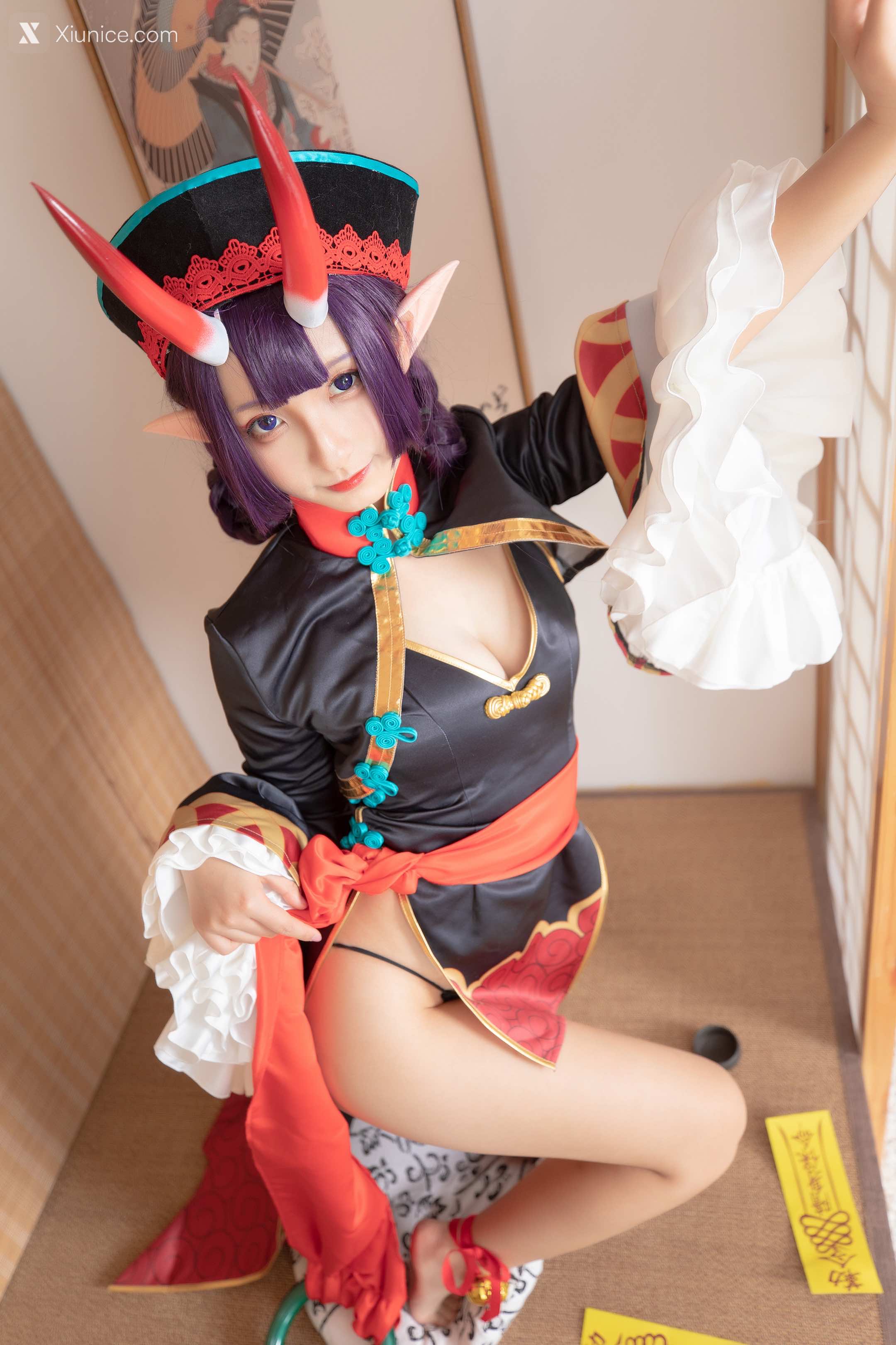 Coser@神楽坂真冬 Vol.061 绝对企画-酒吞cos《果実の酒気》 第34张