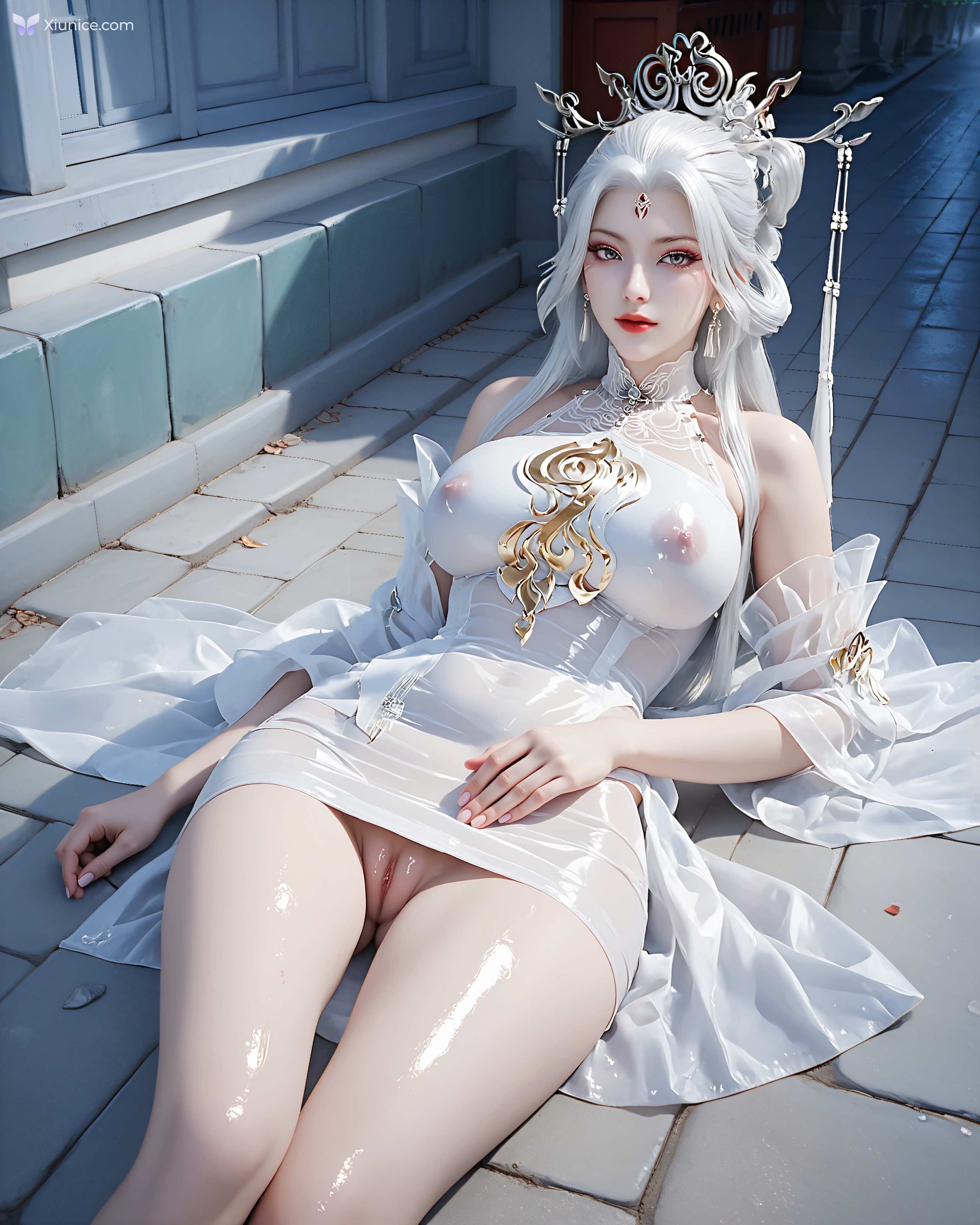 AI Girl 小白诛仙3-白衣单车痴汉 第51张