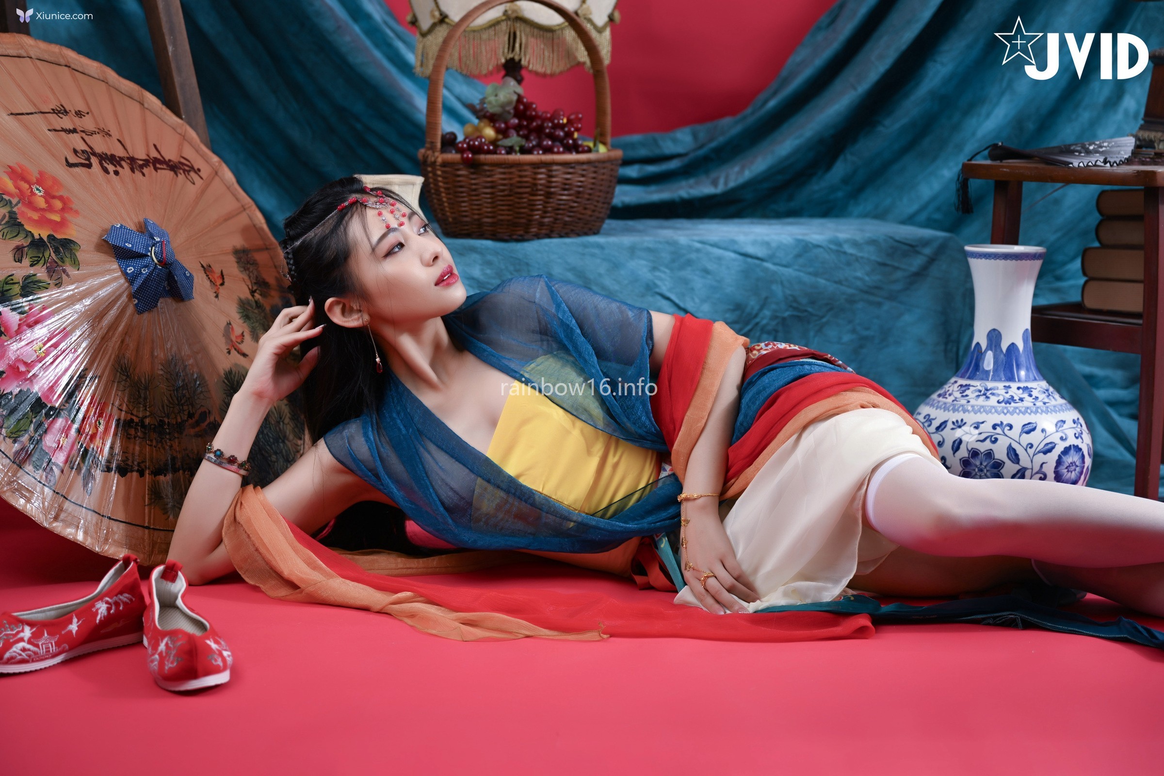JVID 夏暮光 – 女神暮光敦煌風格造型服飾首度嘗試飛越天際穿梭時空與你來場空前未有的愛戀滋味 第89张