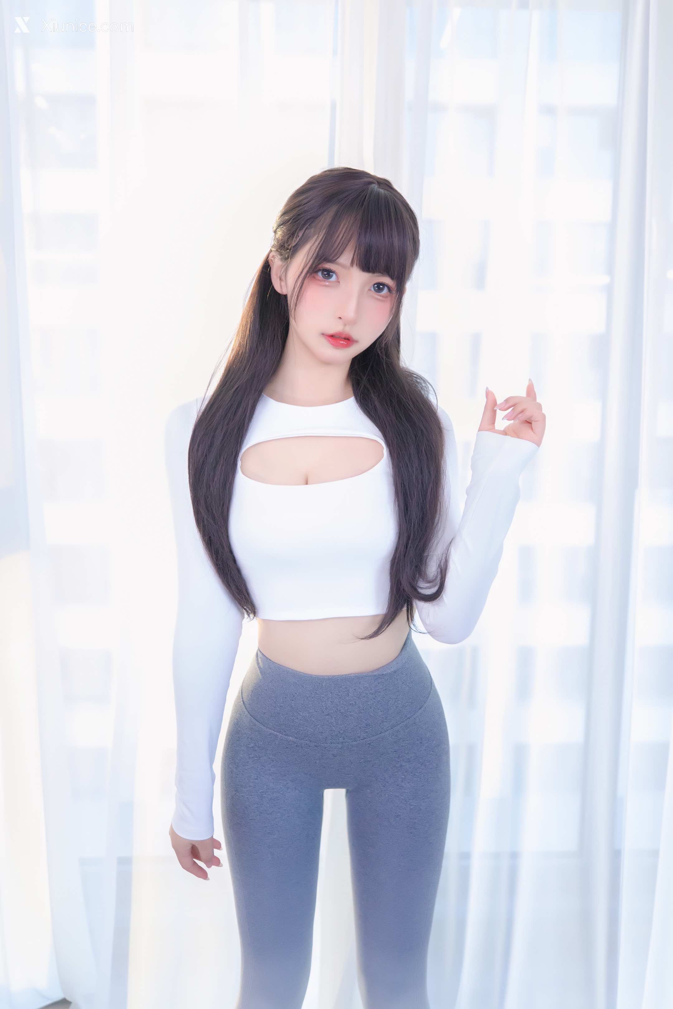 Coser@神楽坂真冬 Vol.101 瑜伽少女 第3张