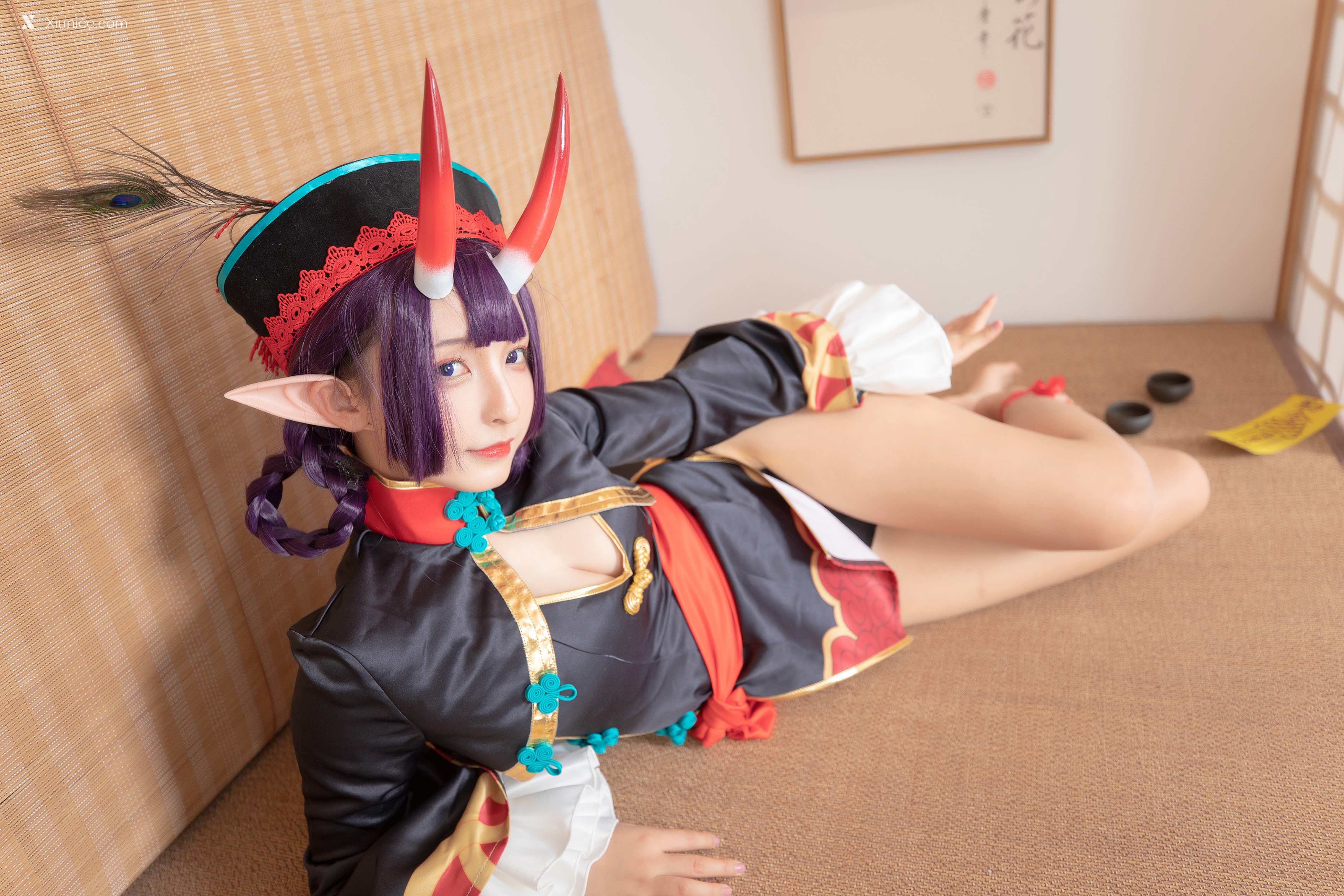 Coser@神楽坂真冬 Vol.061 绝对企画-酒吞cos《果実の酒気》 第71张