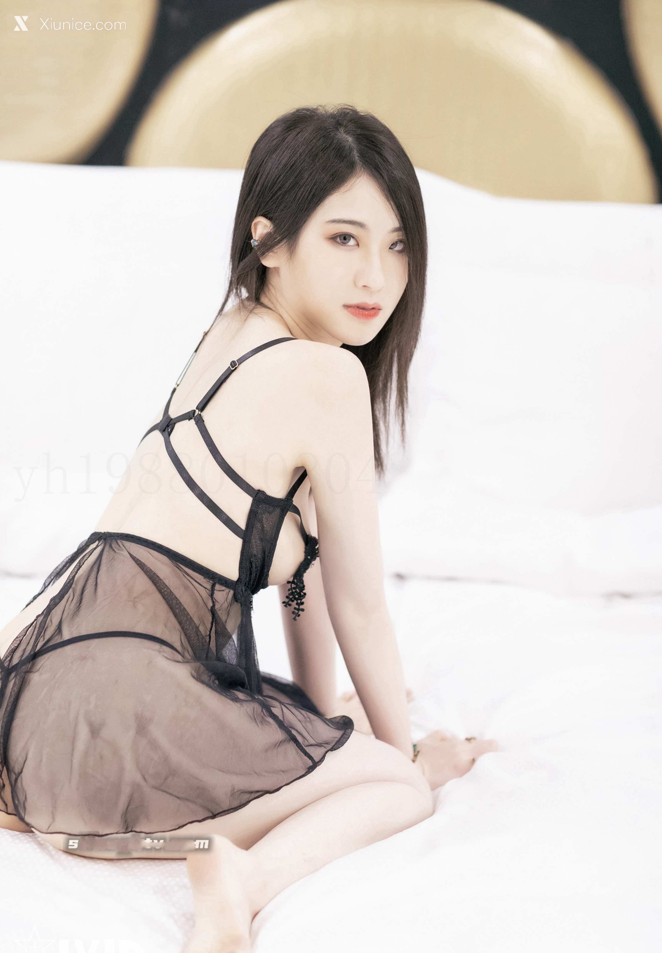 JVID – Ali-White lace pajamas 第48张