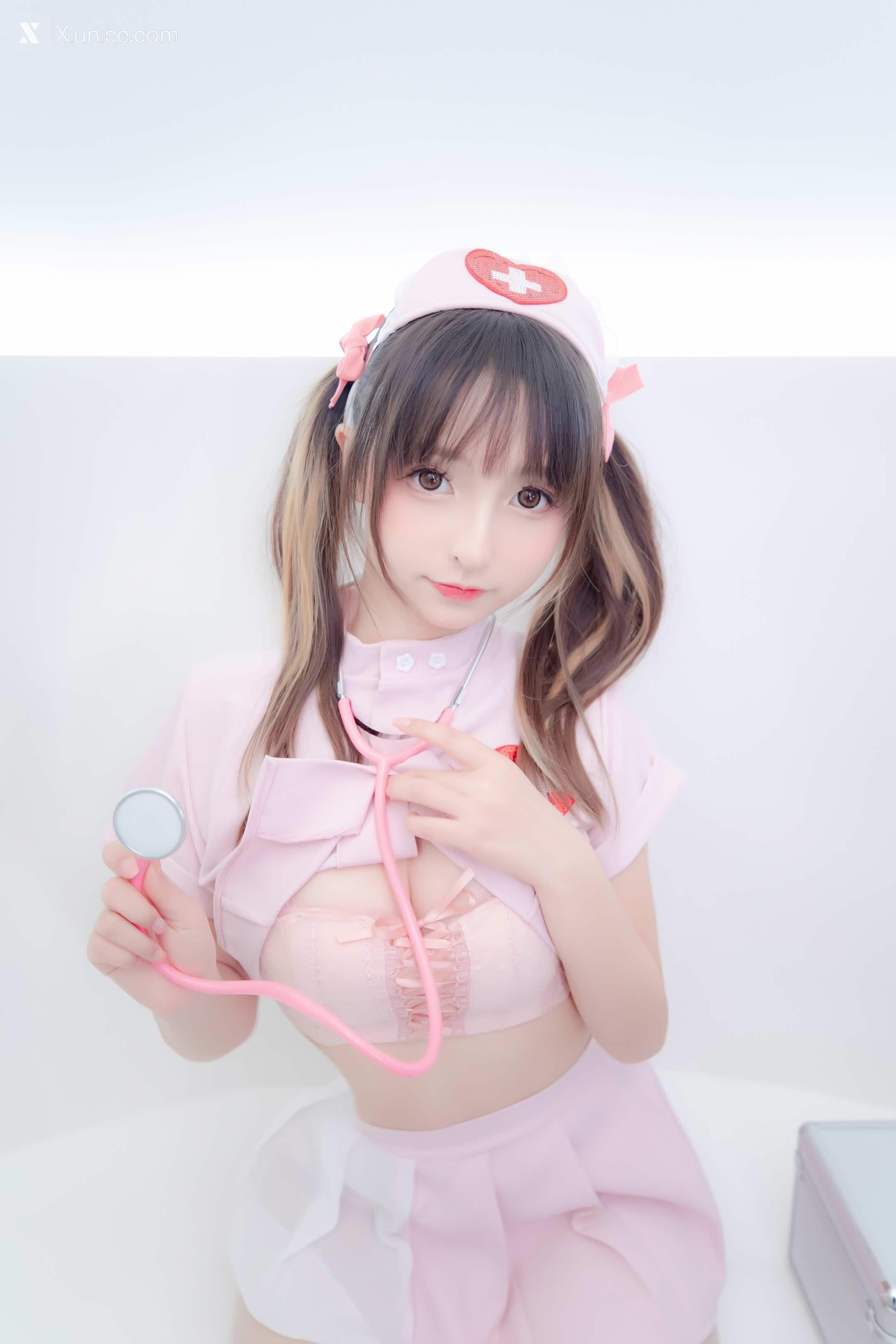 Coser@神楽坂真冬 Vol.084 绝对企画-白丝护士《心身バランス》 第73张