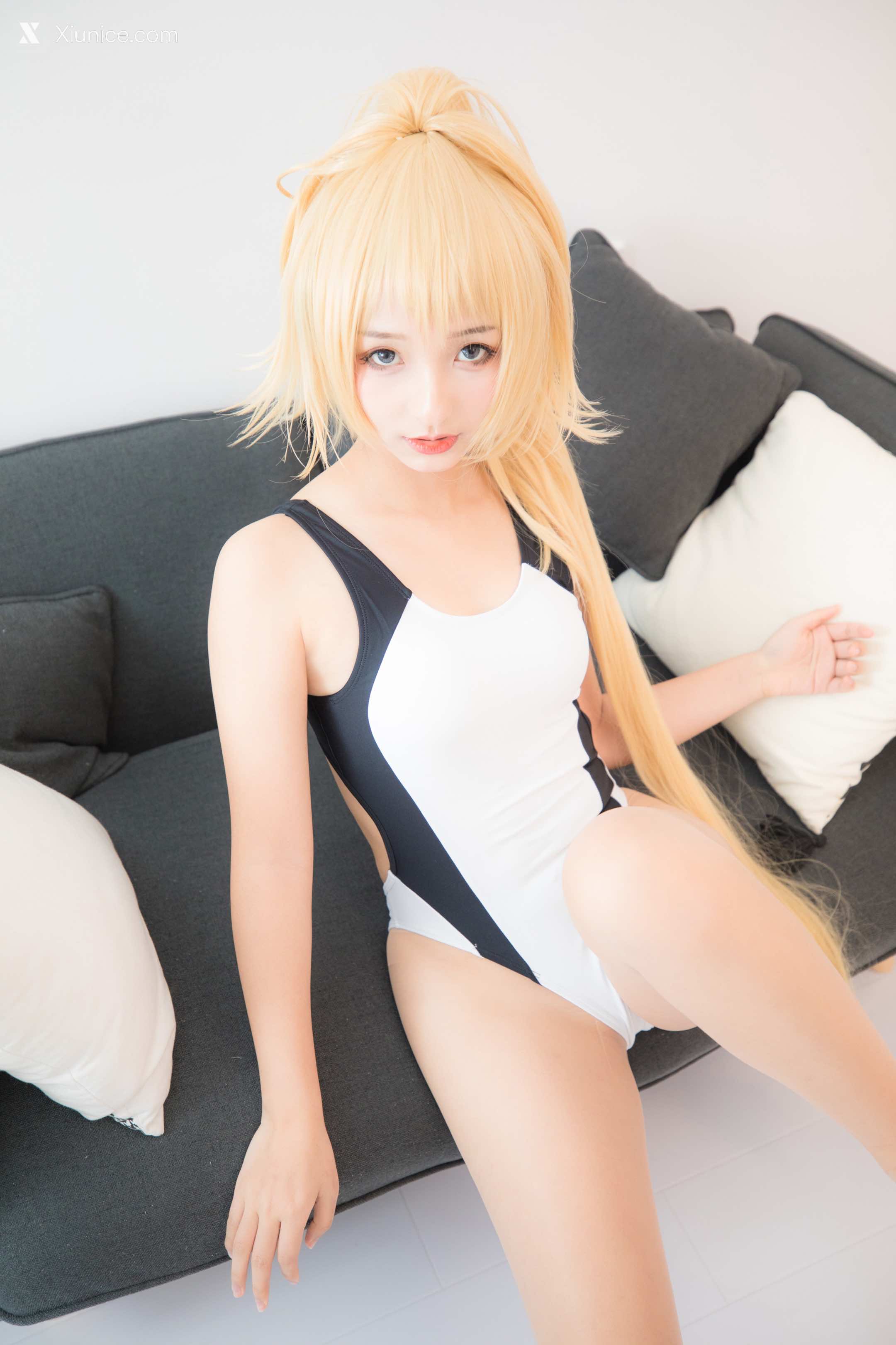 Coser@神楽坂真冬 Vol.036 电子相册-白贞德《Swimingthedrea》 第24张